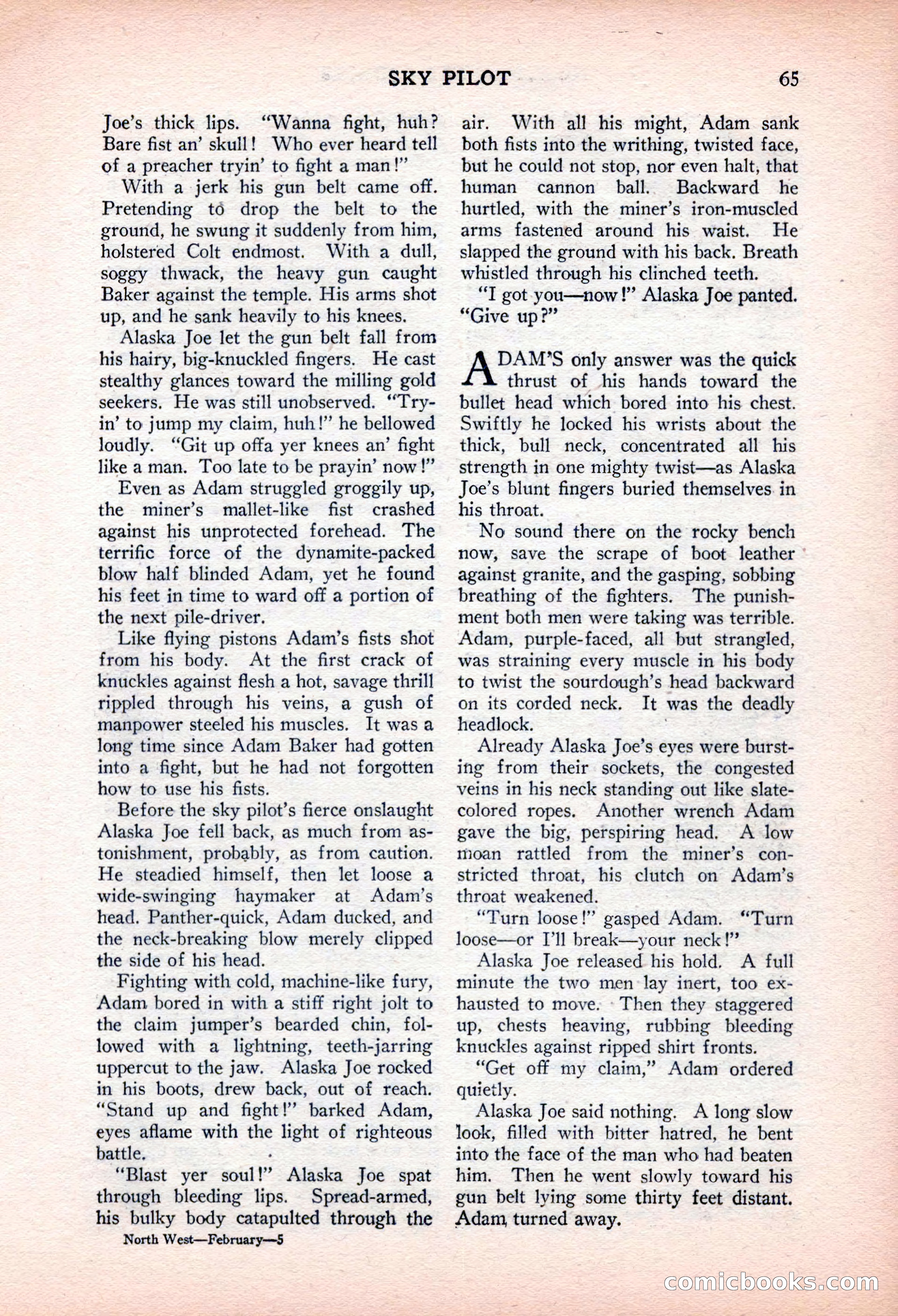 North-West Stories, February 1932 — page 67 of 132