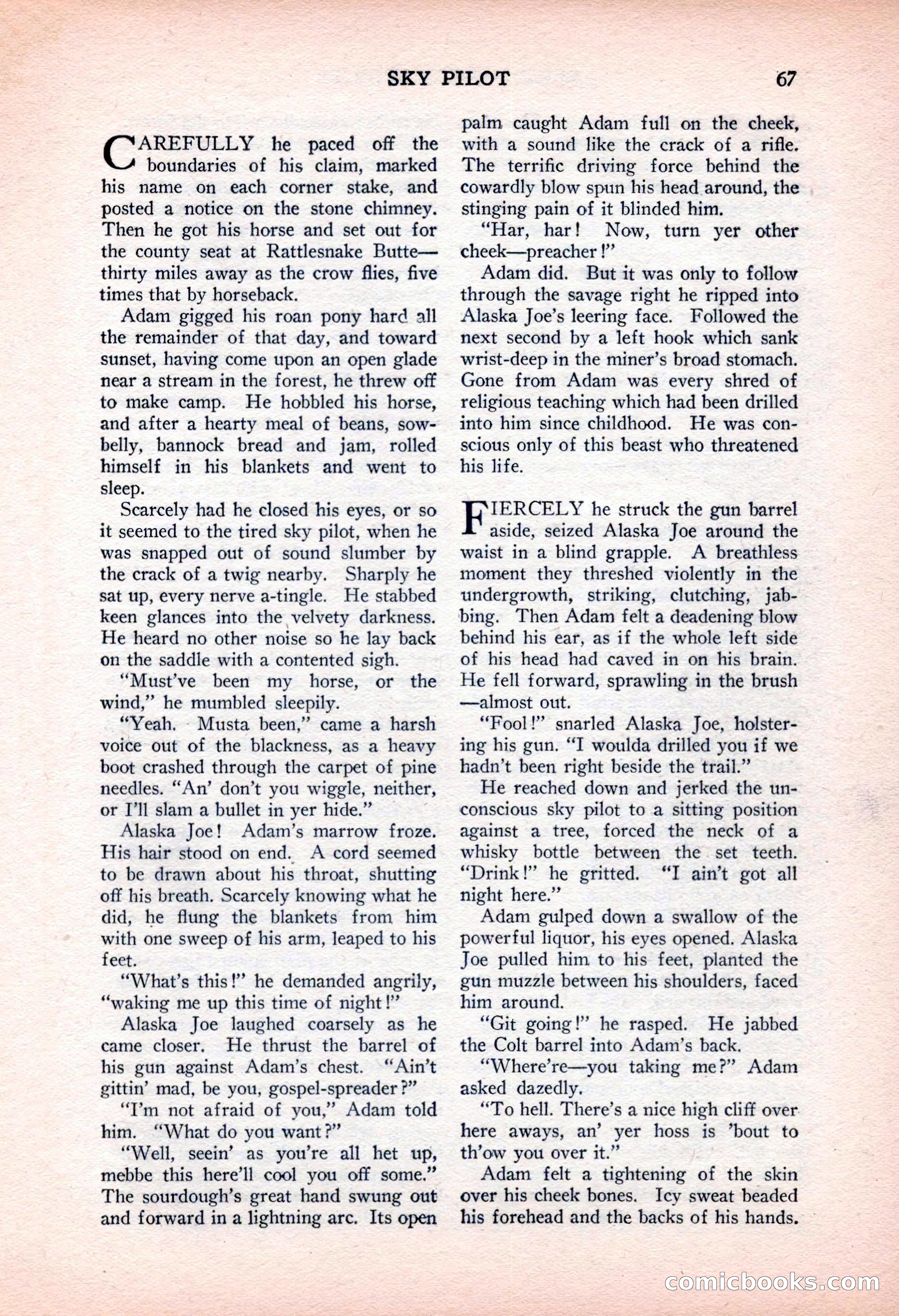 North-West Stories, February 1932 — page 69 of 132