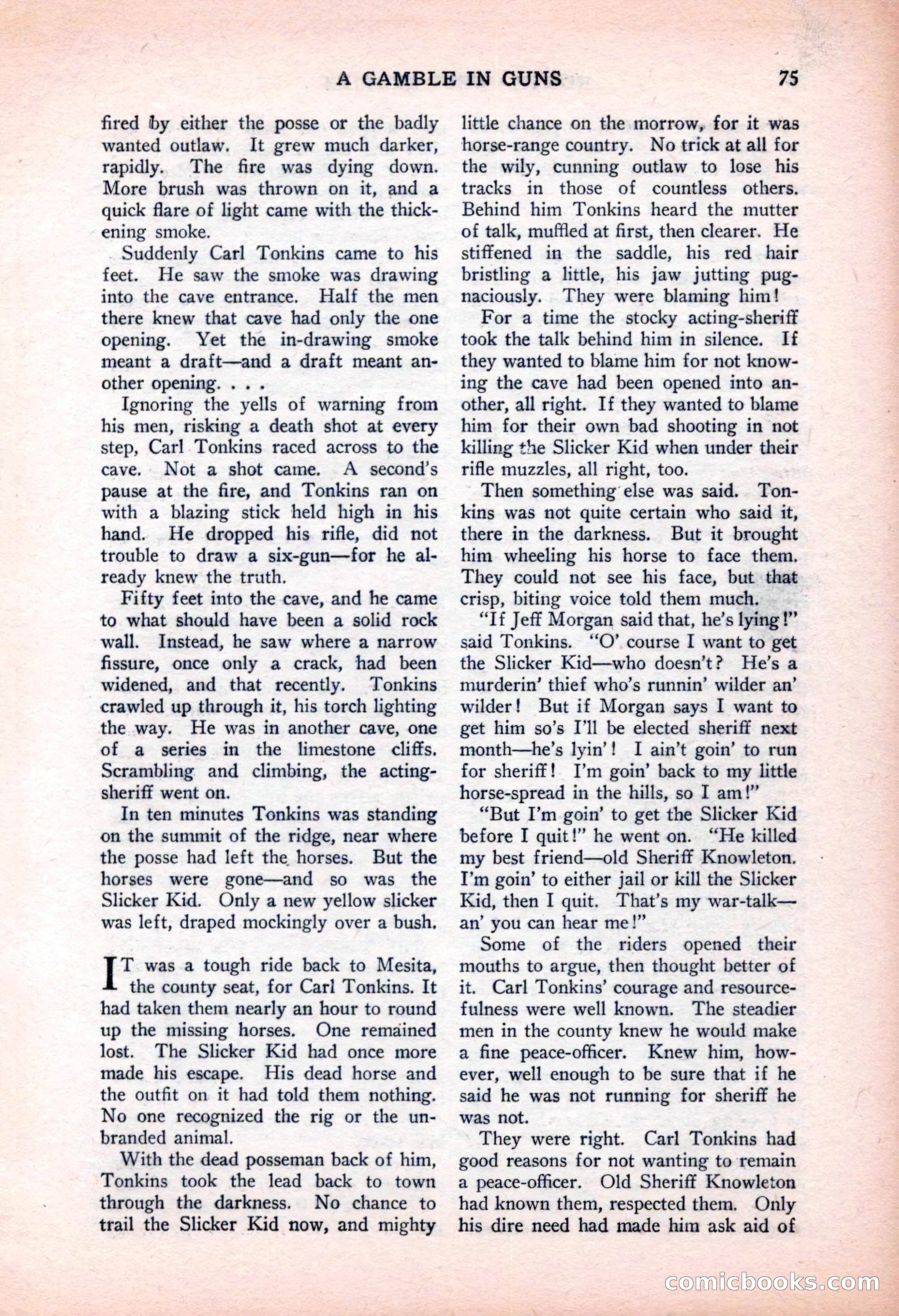 North-West Stories, February 1932 — page 77 of 132