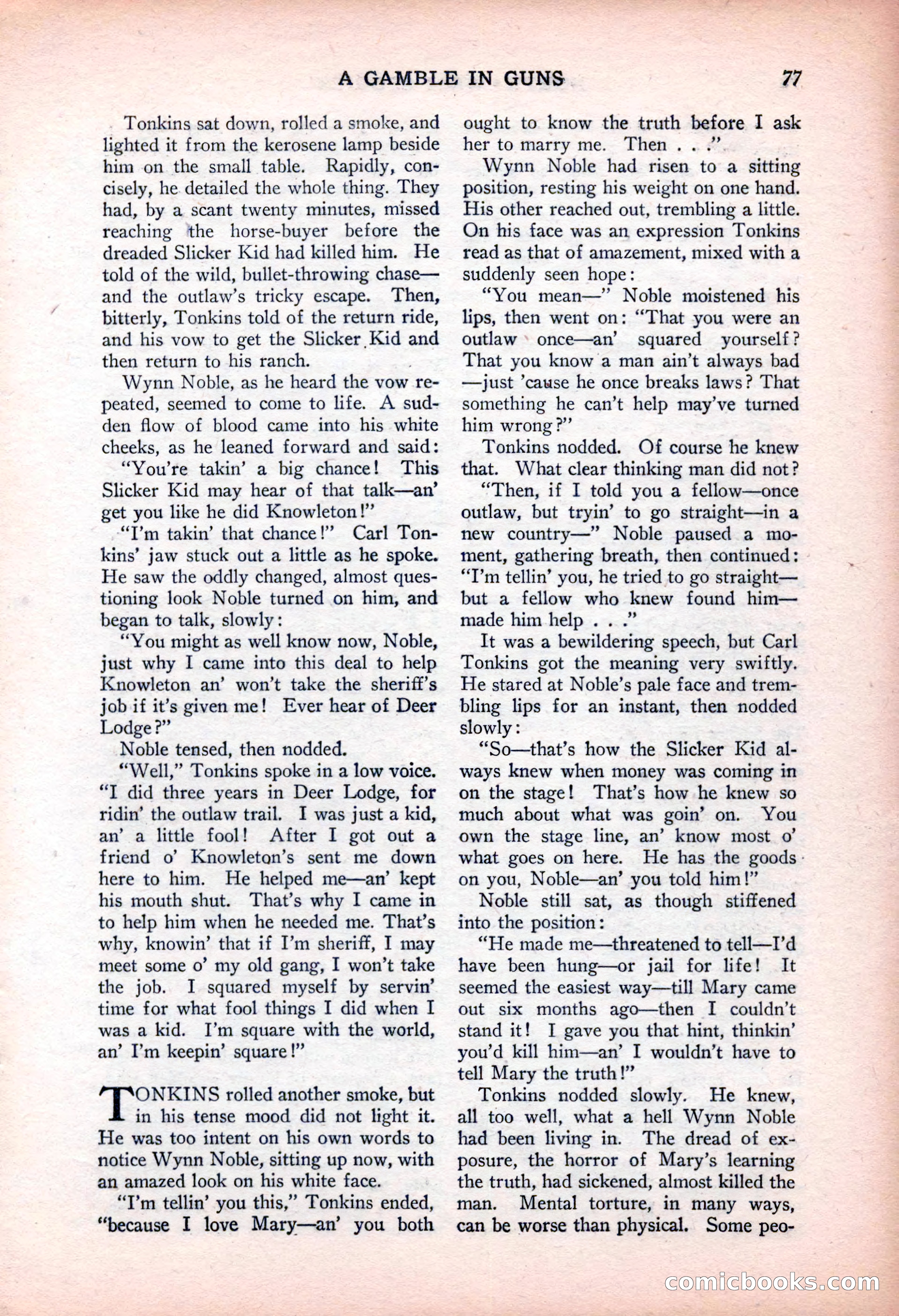 North-West Stories, February 1932 — page 79 of 132