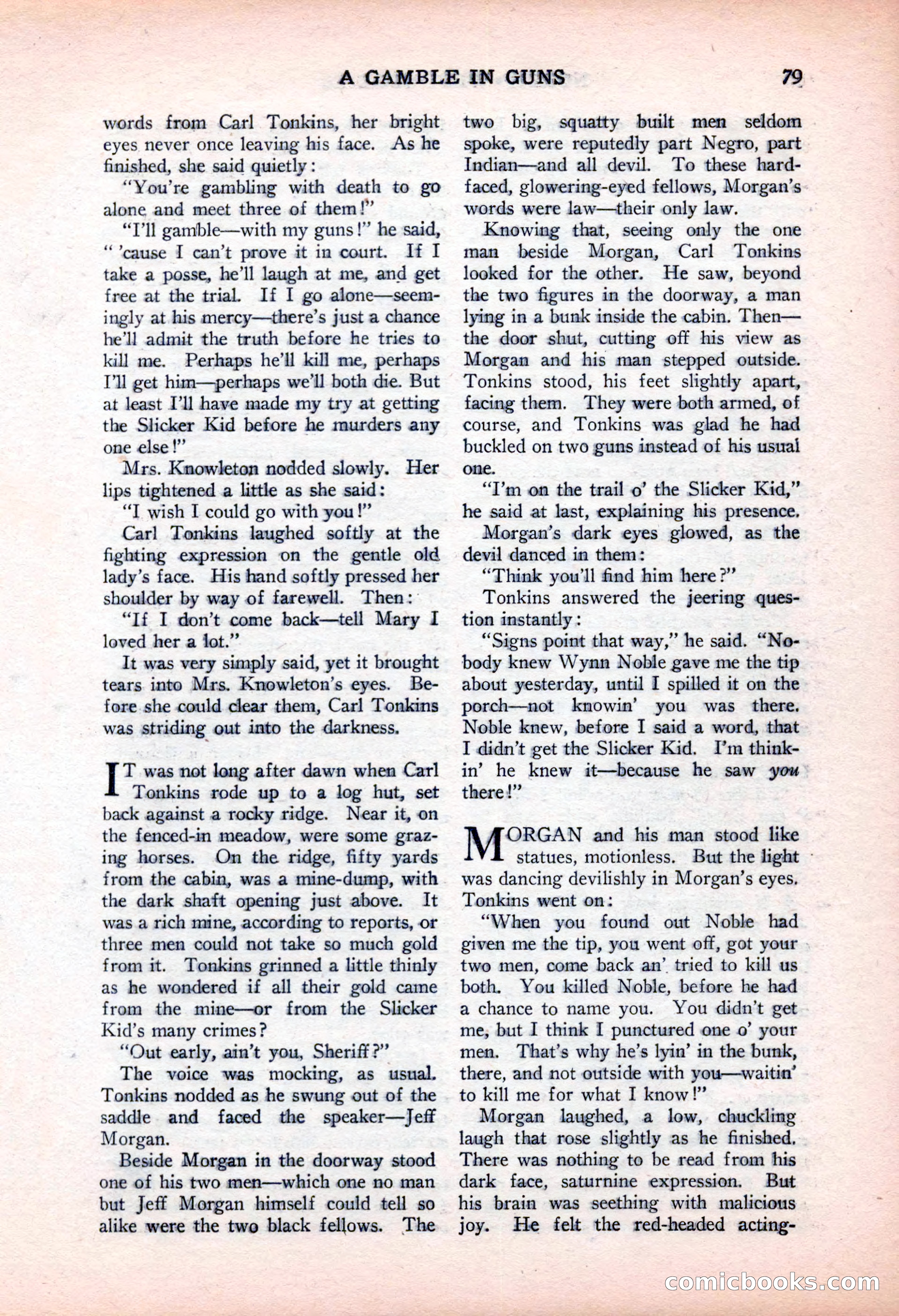North-West Stories, February 1932 — page 81 of 132