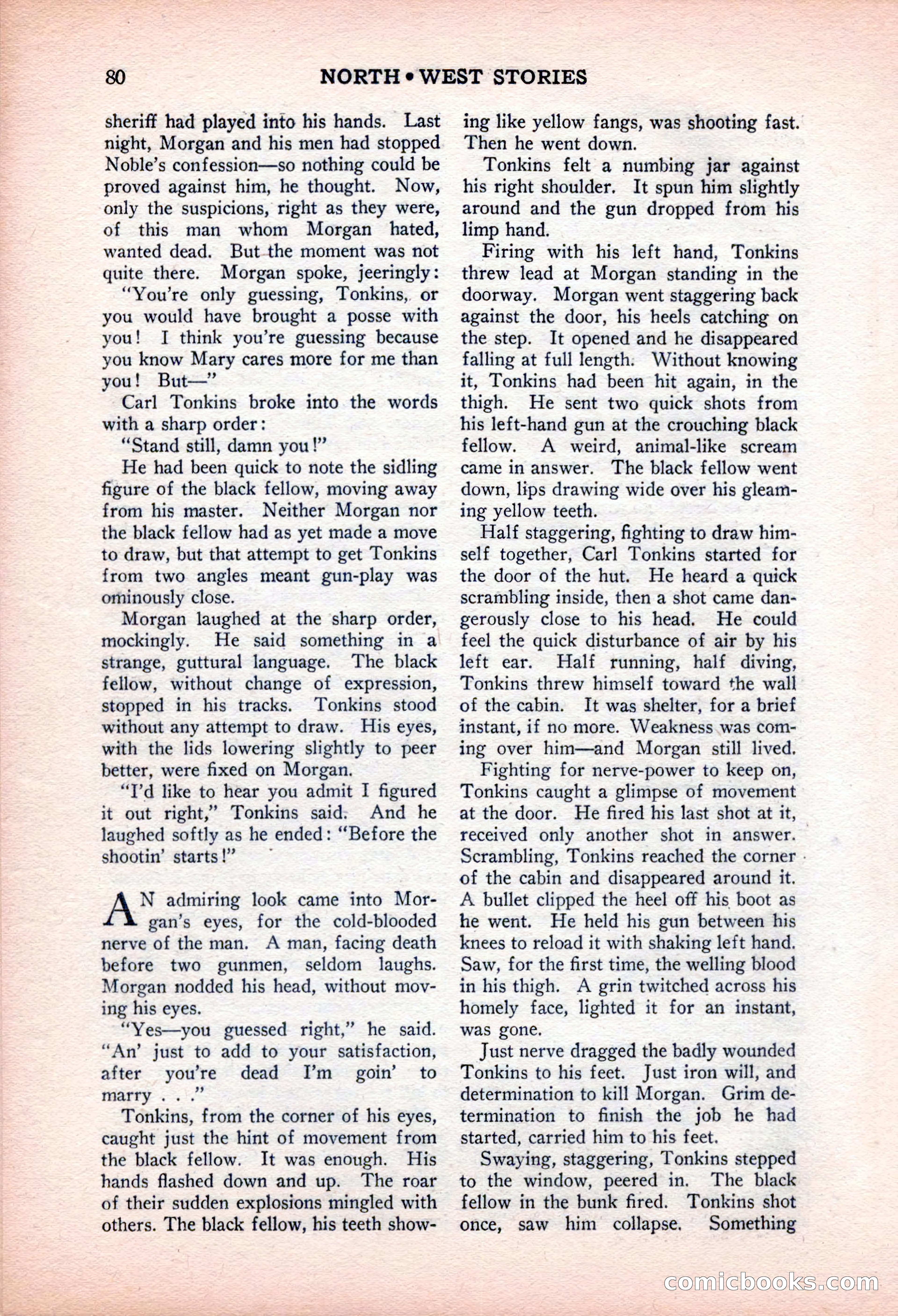 North-West Stories, February 1932 — page 82 of 132