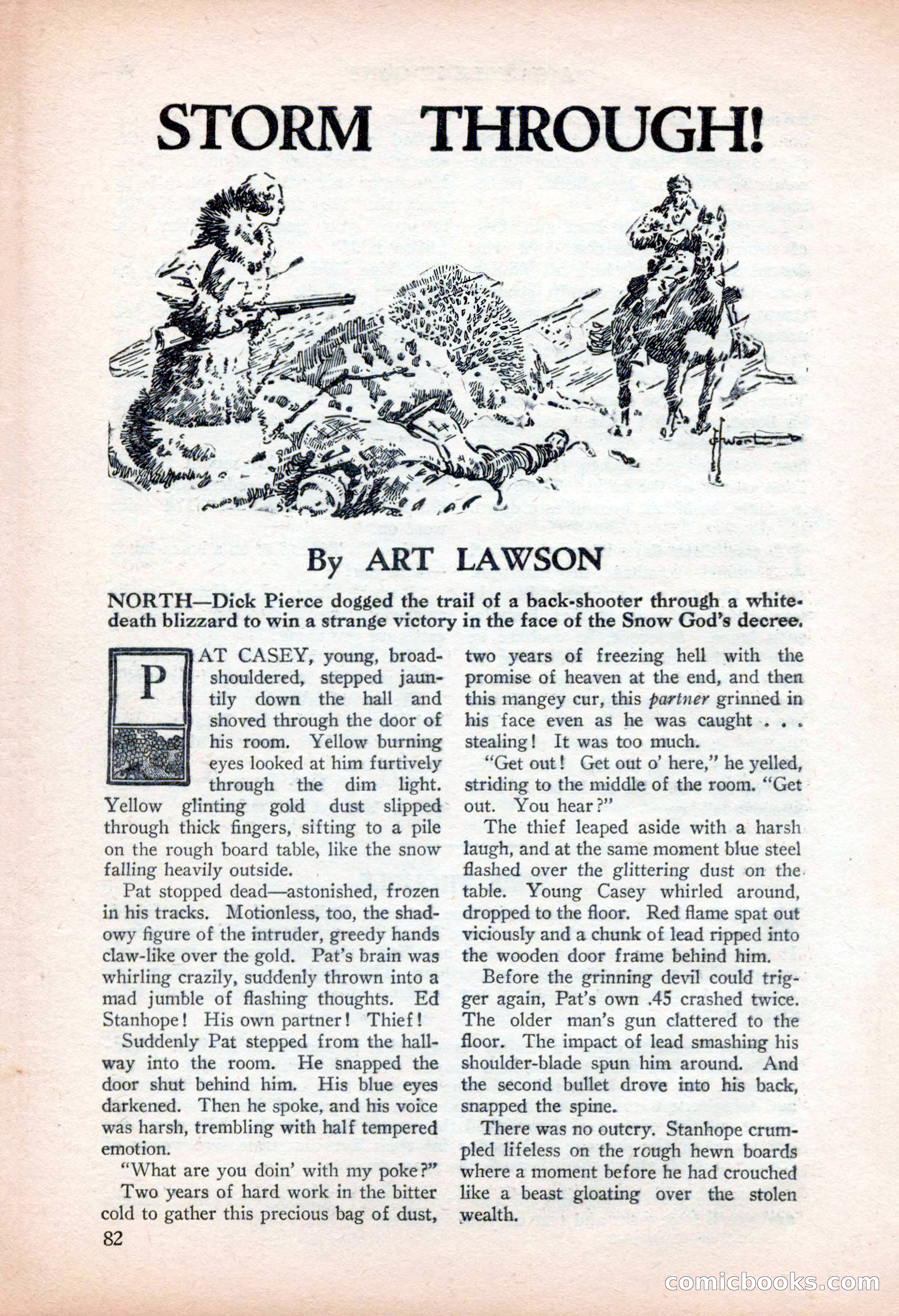 North-West Stories, February 1932 — page 84 of 132