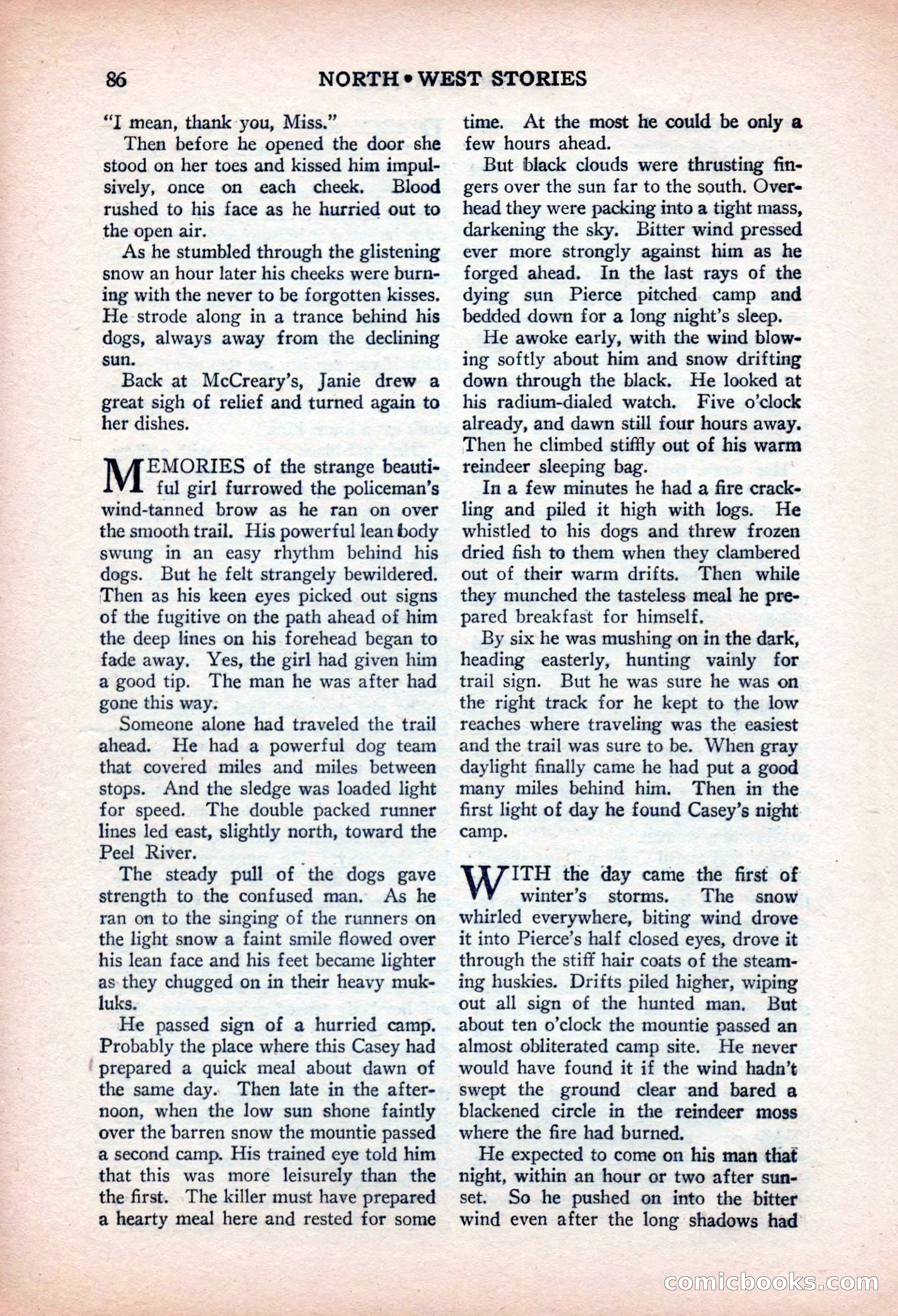 North-West Stories, February 1932 — page 88 of 132