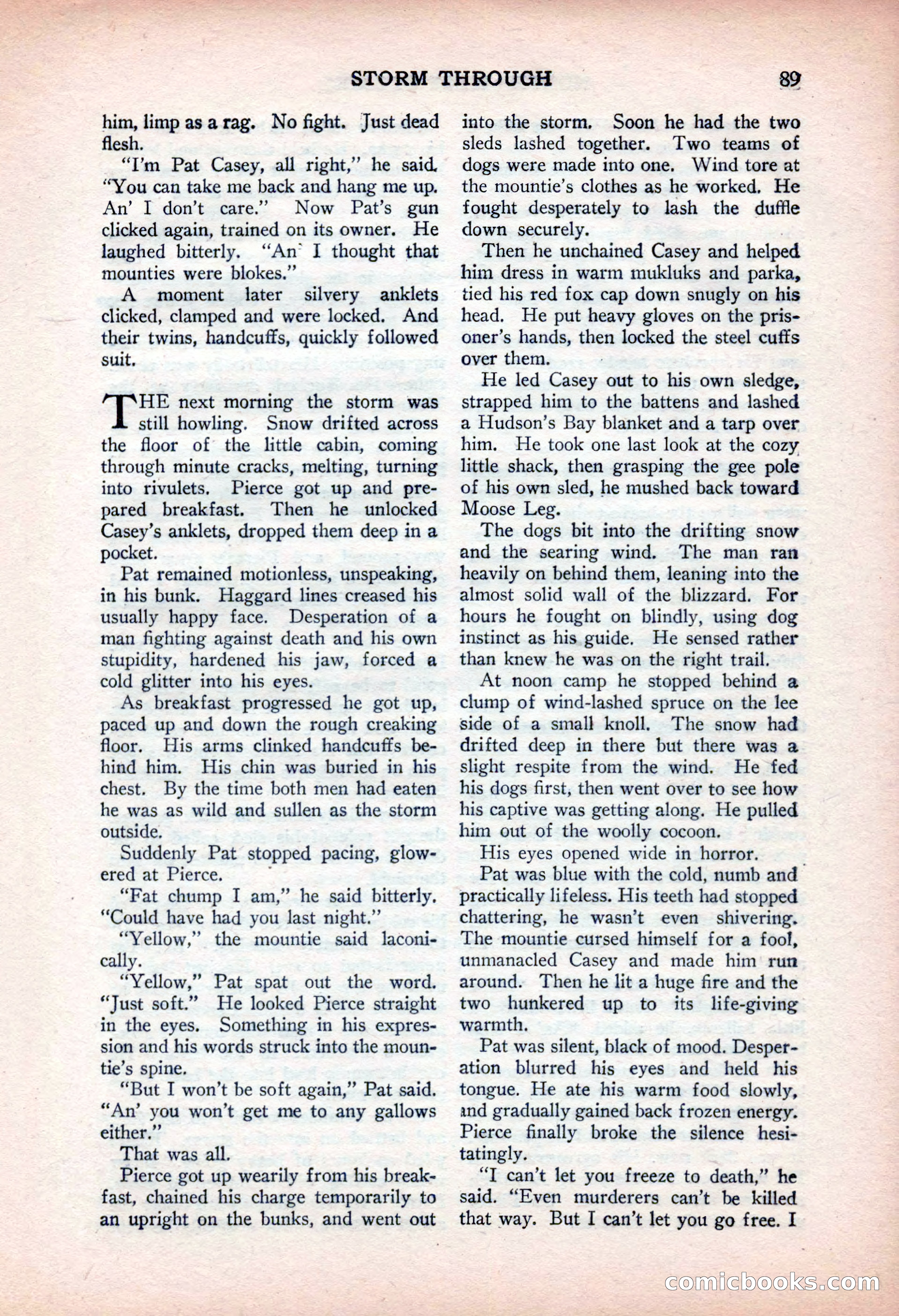 North-West Stories, February 1932 — page 91 of 132