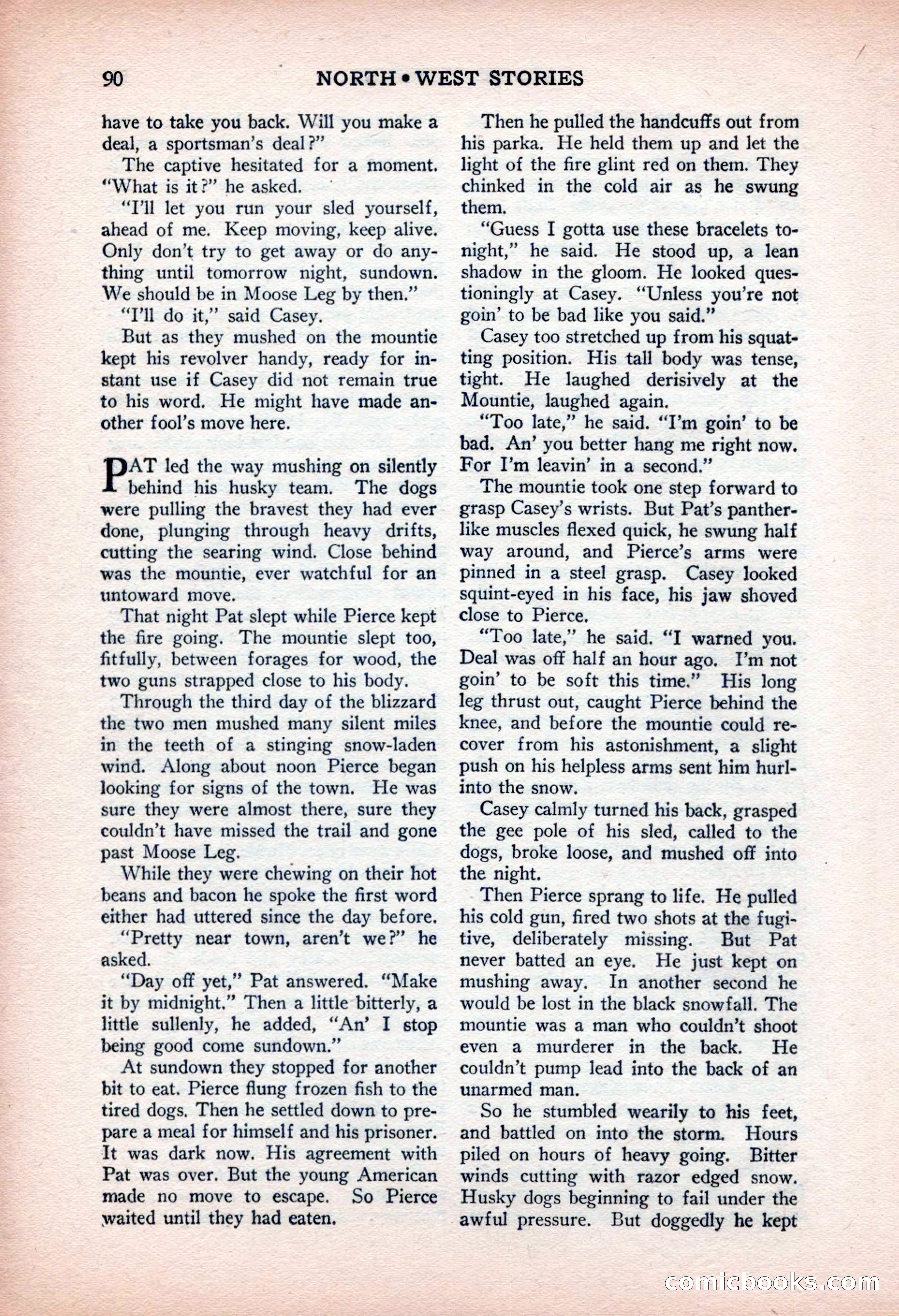 North-West Stories, February 1932 — page 92 of 132