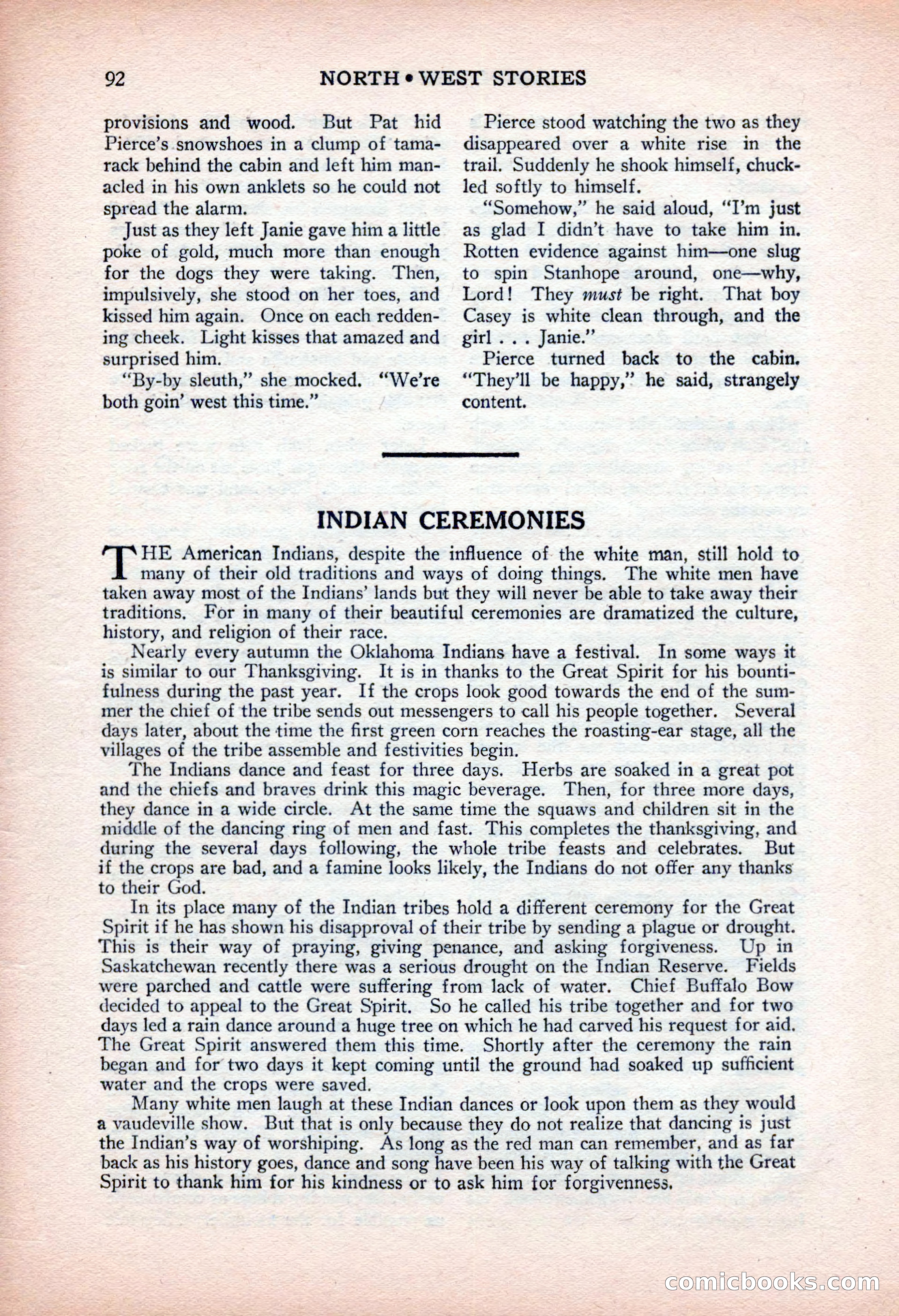 North-West Stories, February 1932 — page 94 of 132