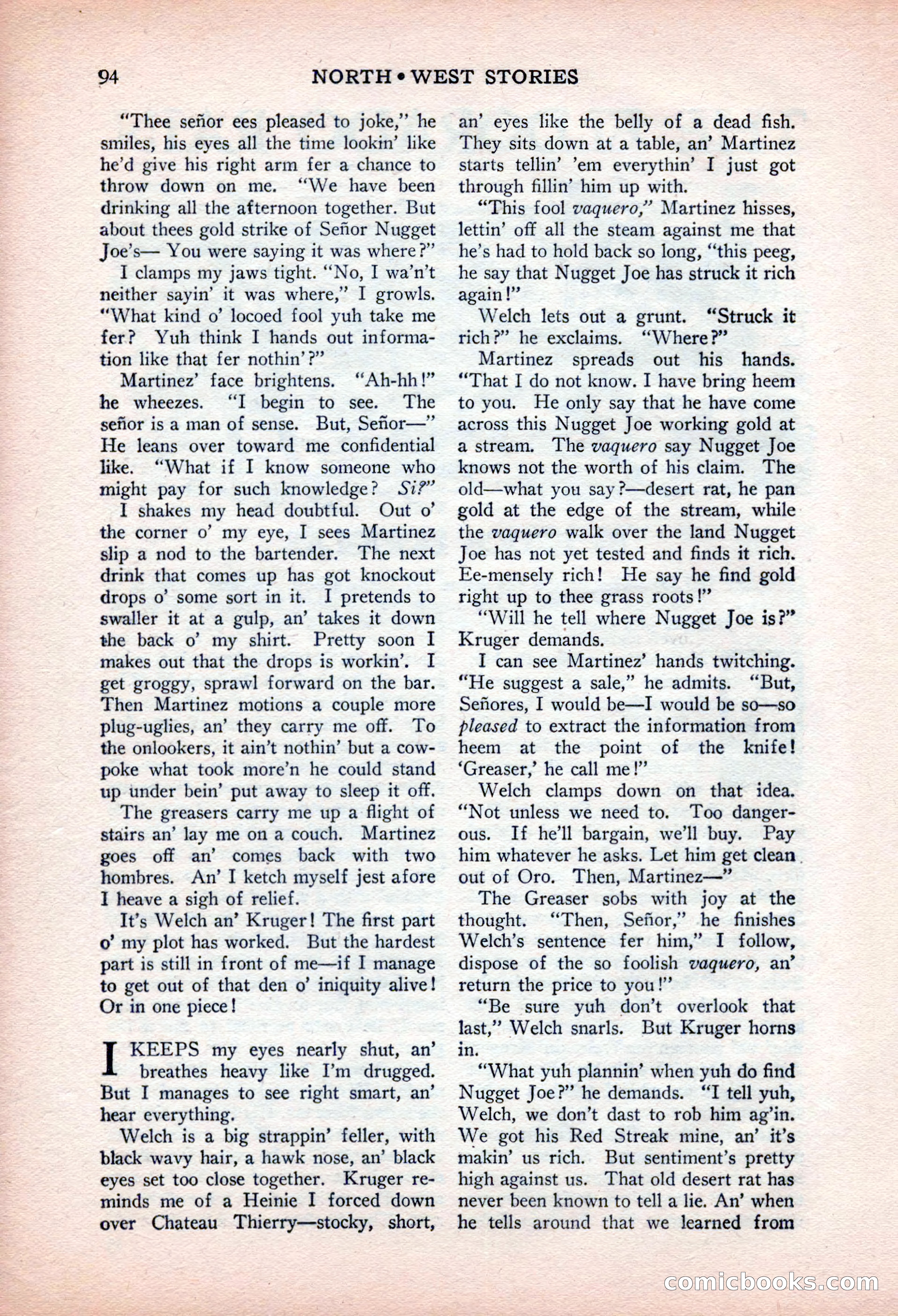 North-West Stories, February 1932 — page 96 of 132