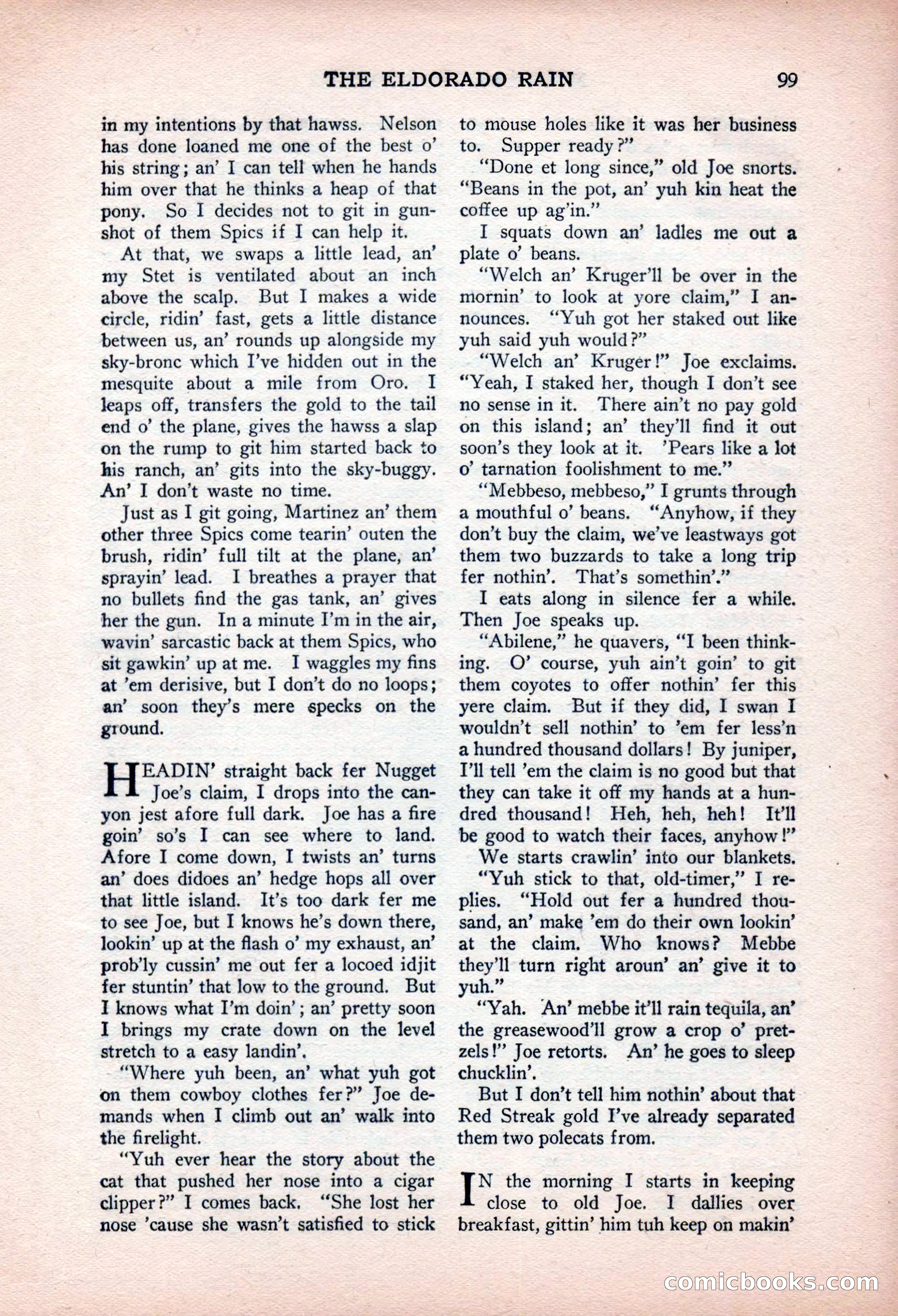 North-West Stories, February 1932 — page 101 of 132