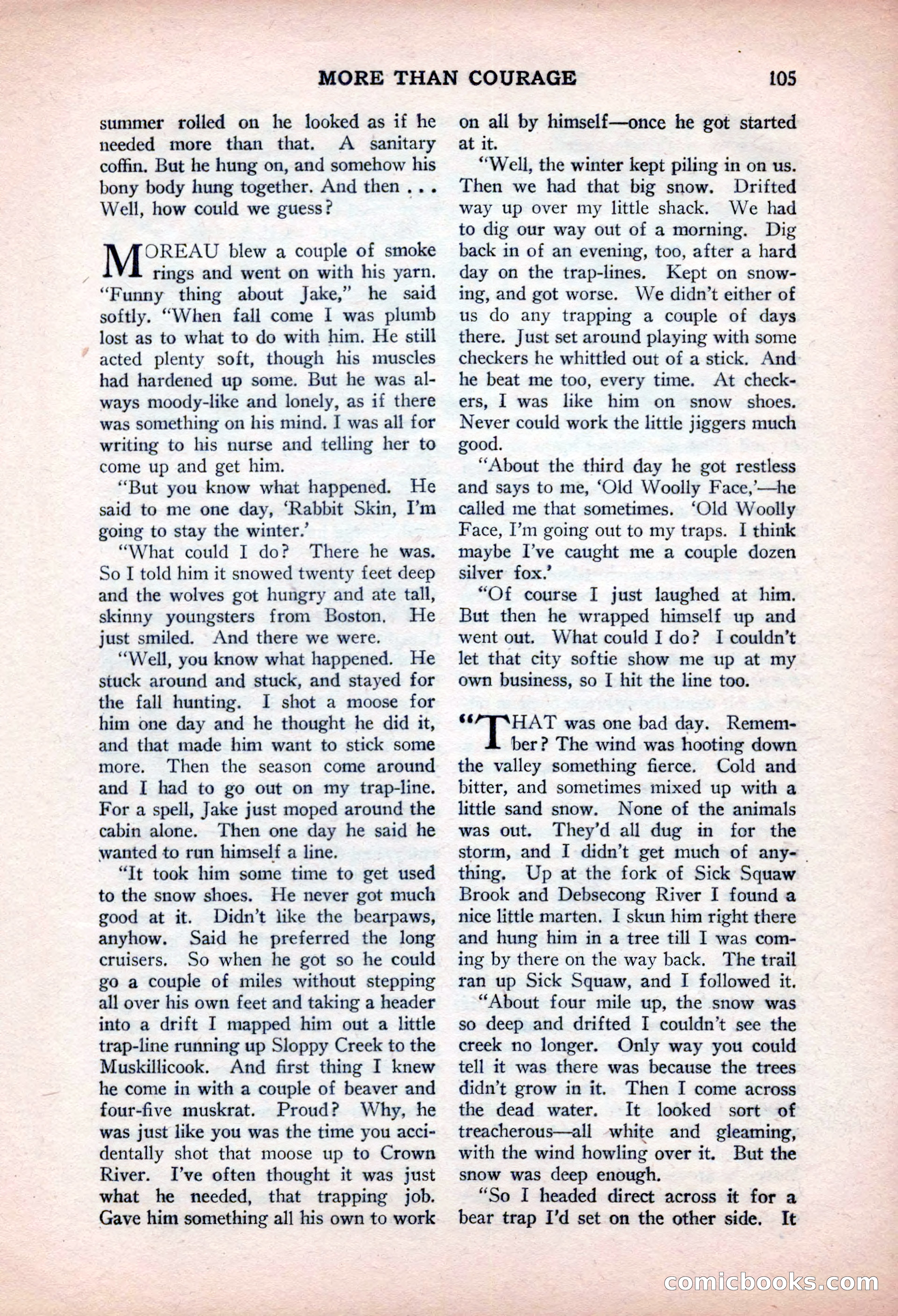 North-West Stories, February 1932 — page 107 of 132