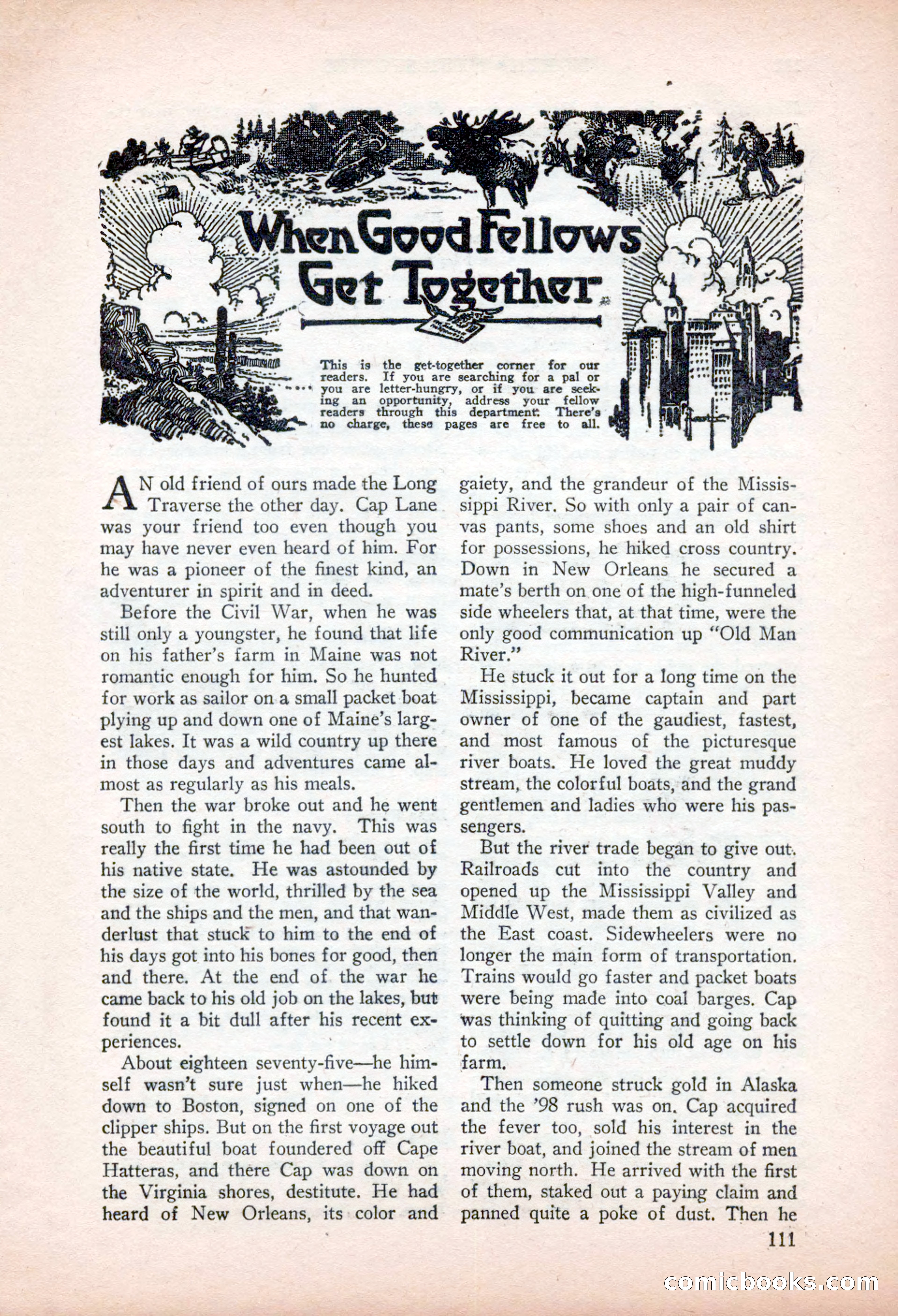 North-West Stories, February 1932 — page 113 of 132