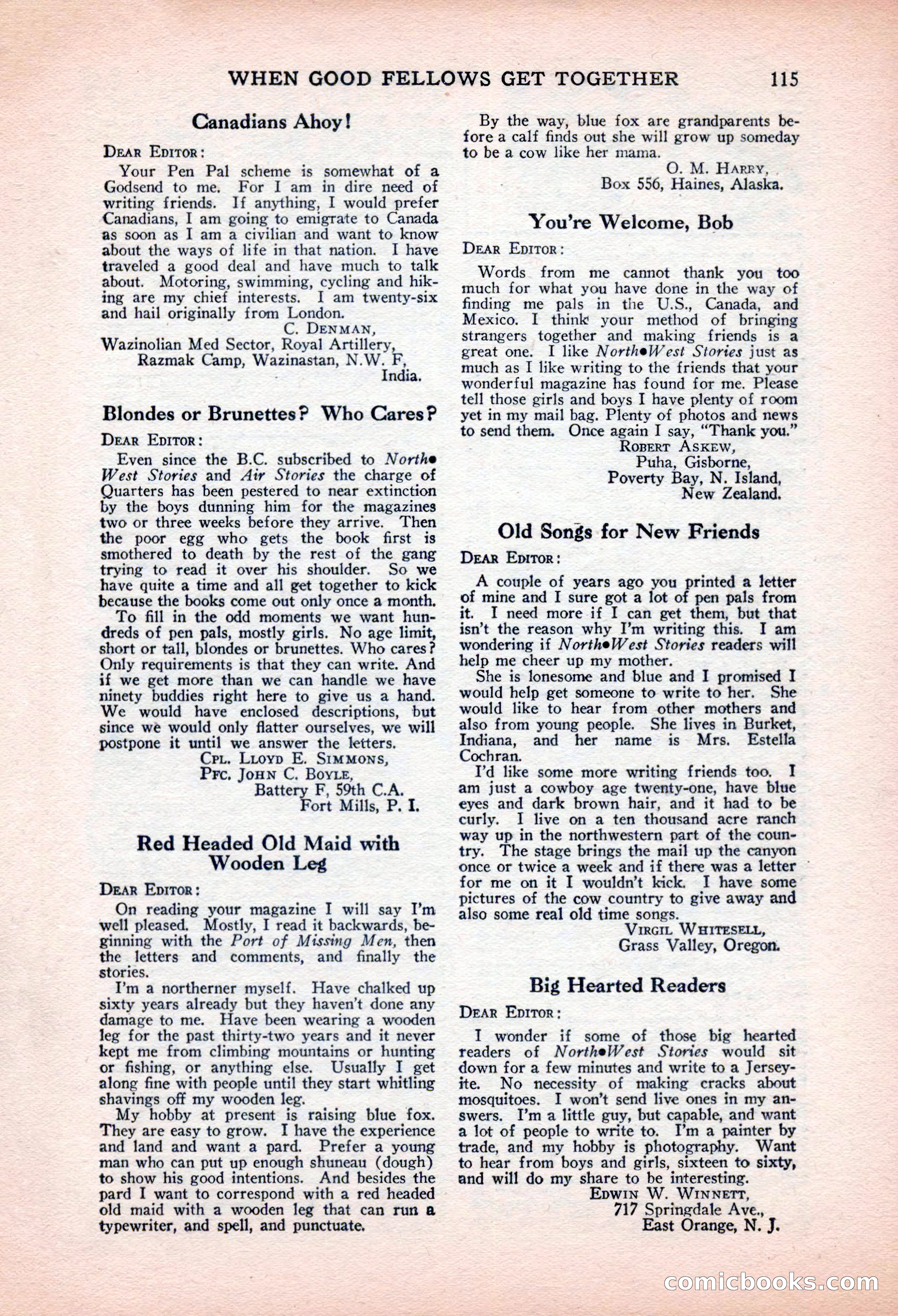 North-West Stories, February 1932 — page 117 of 132