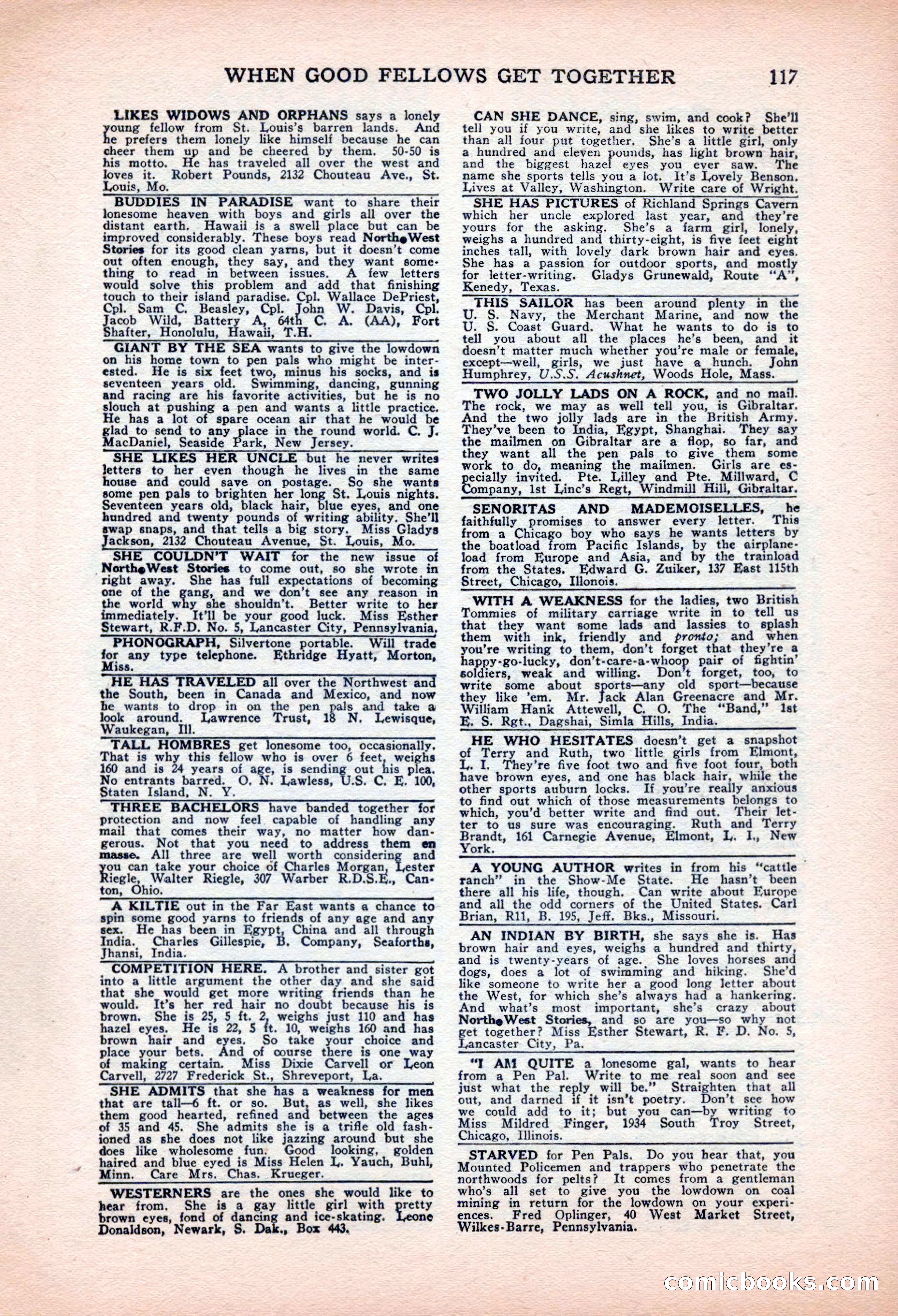 North-West Stories, February 1932 — page 119 of 132