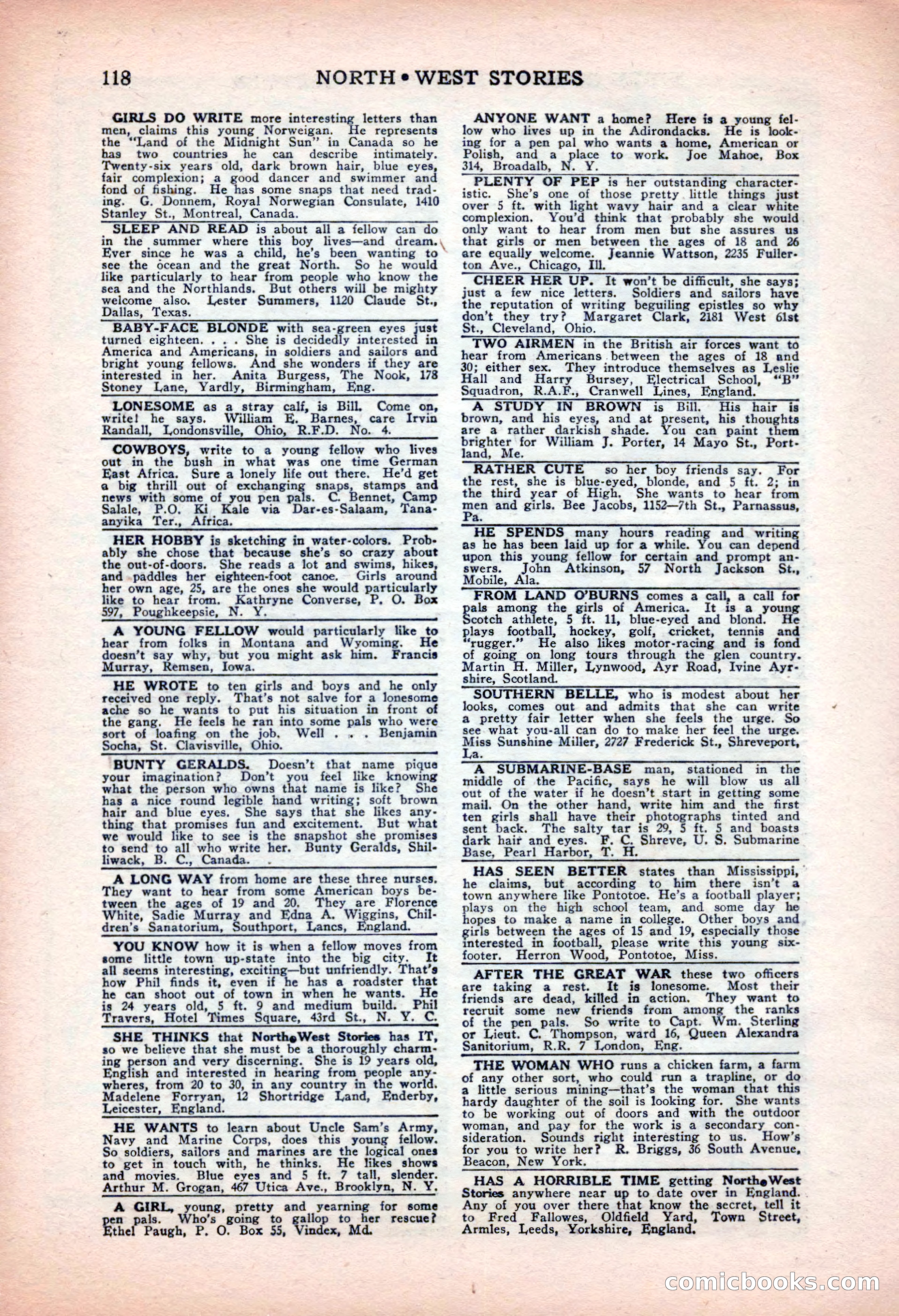 North-West Stories, February 1932 — page 120 of 132
