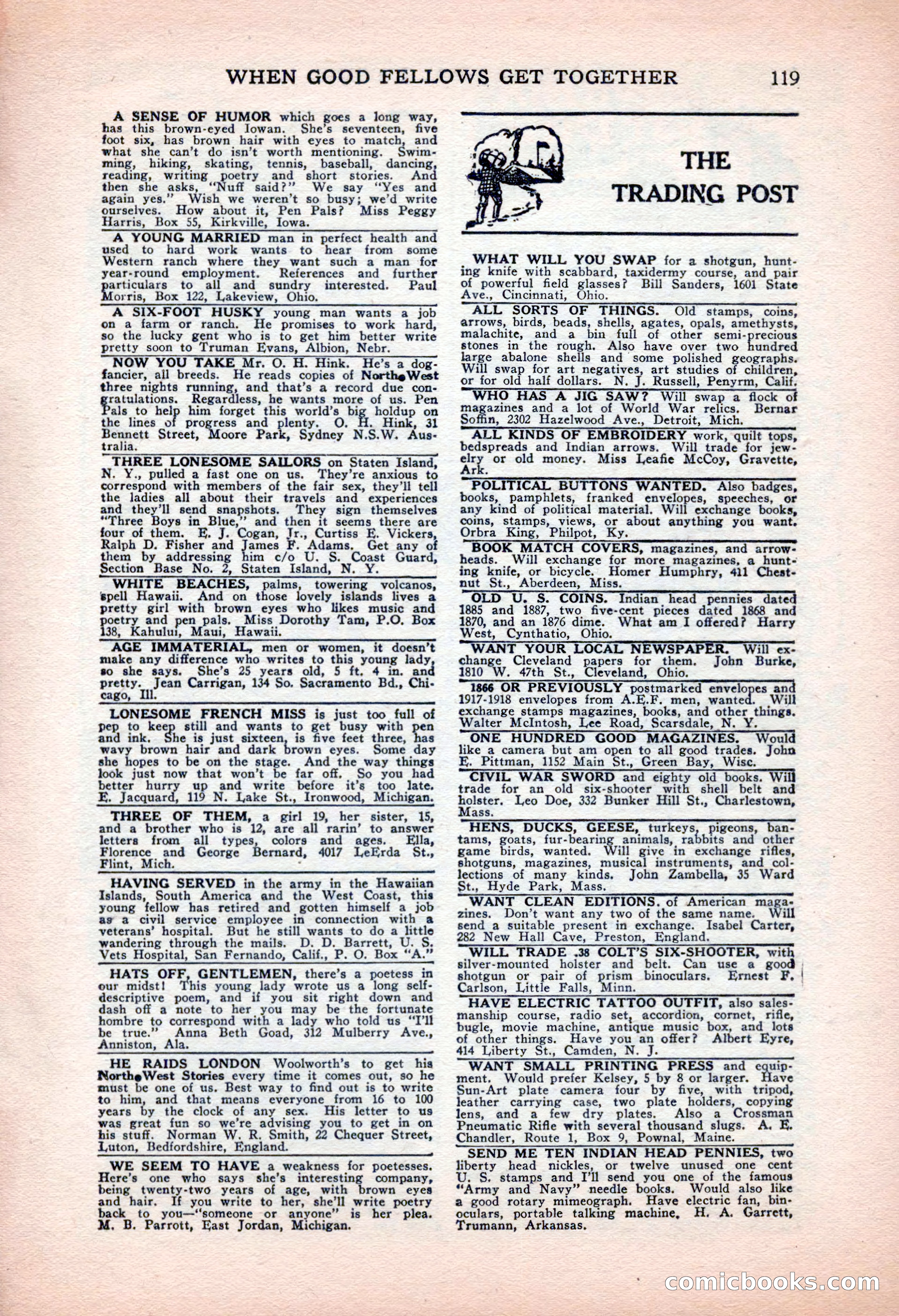North-West Stories, February 1932 — page 121 of 132