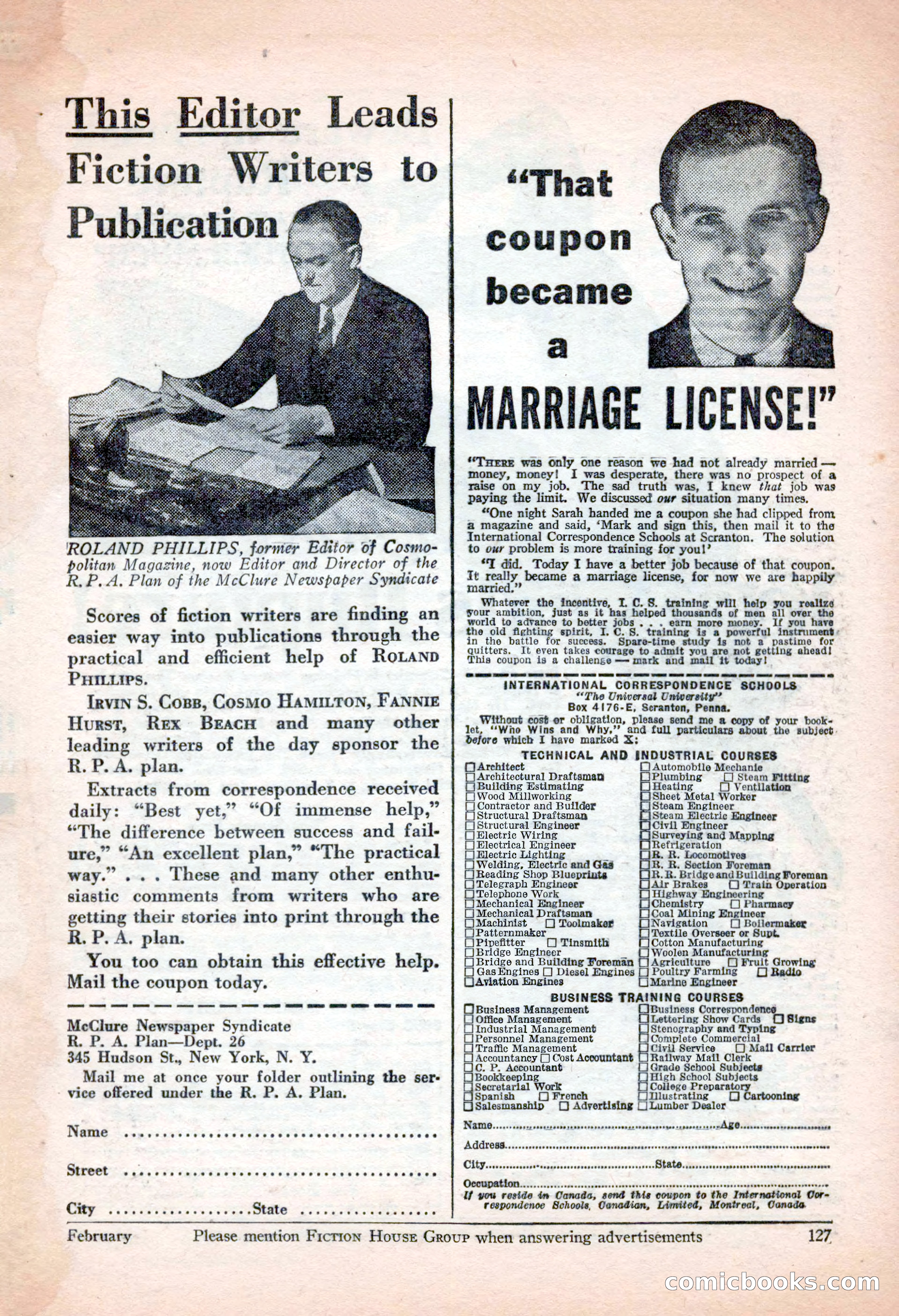 North-West Stories, February 1932 — page 129 of 132