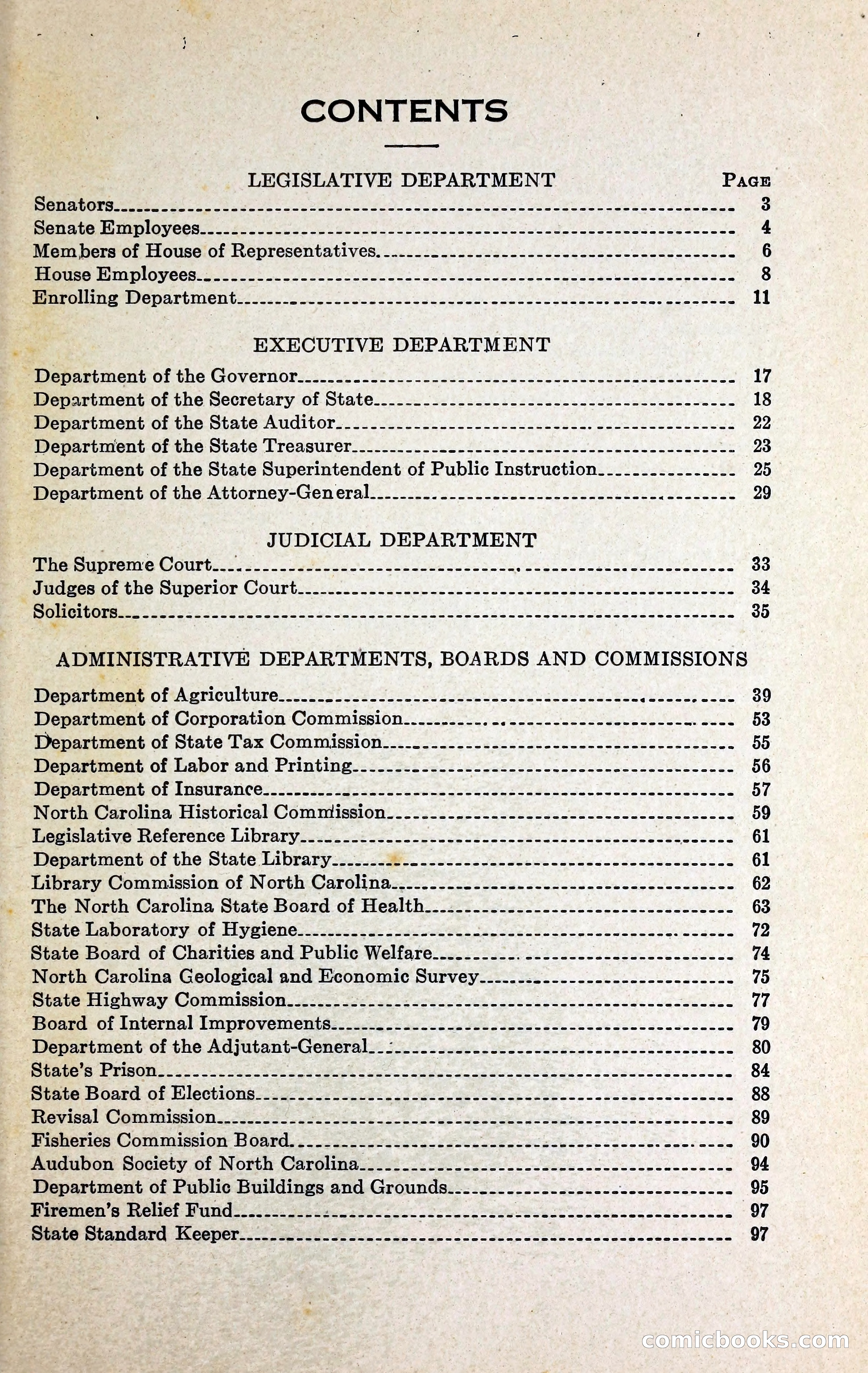 North Carolina Blue Book — page 12 of 329