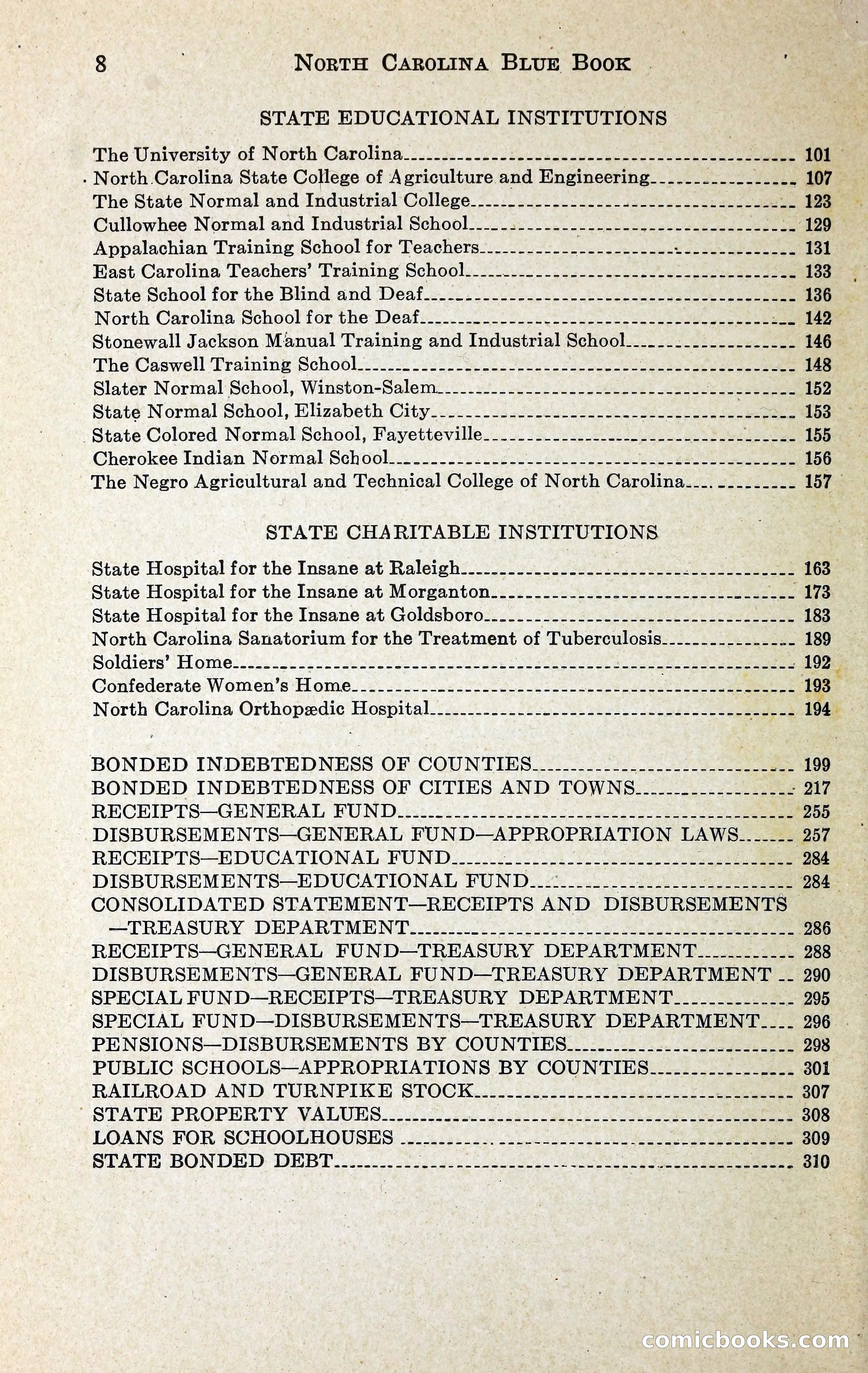North Carolina Blue Book — page 13 of 329