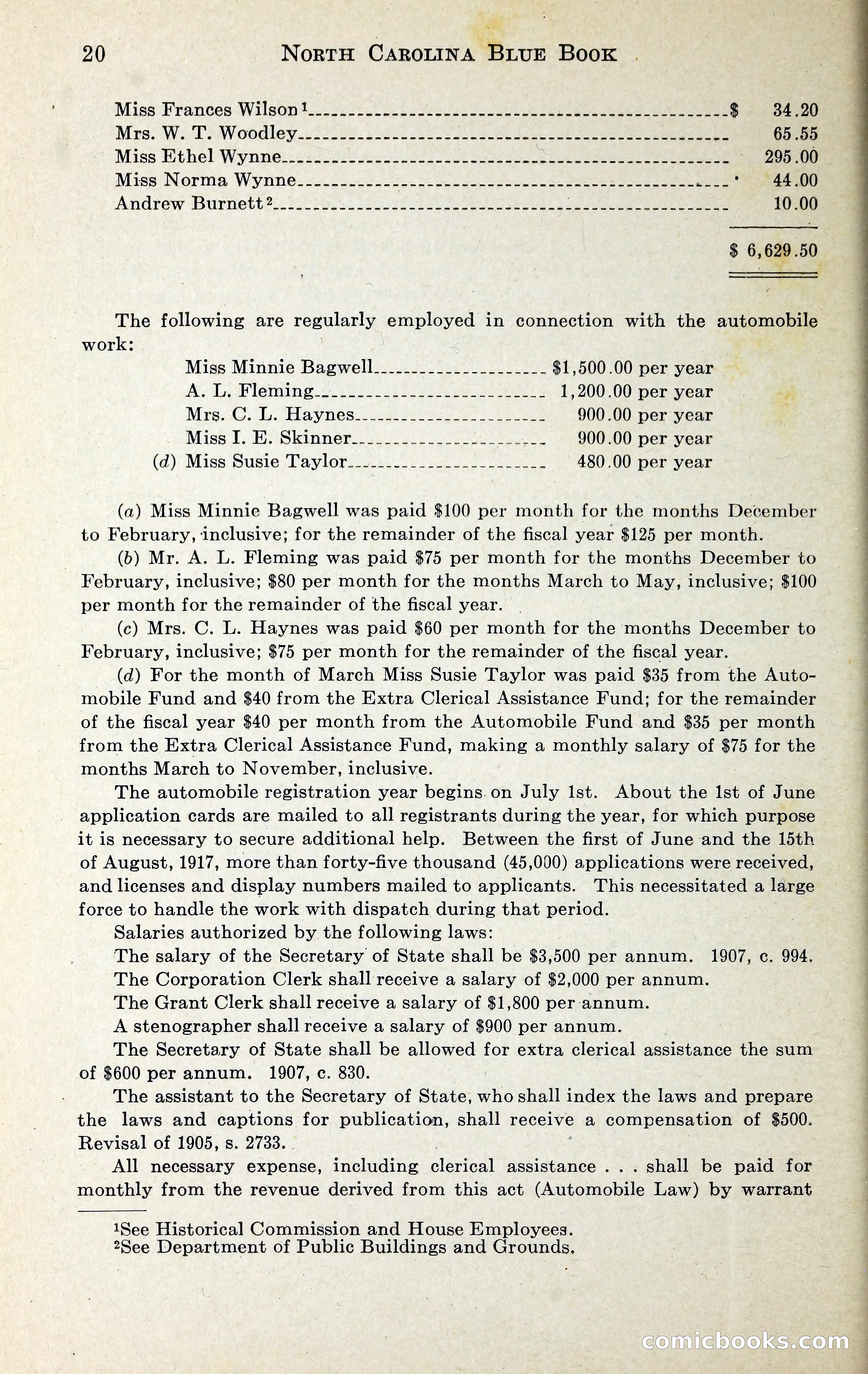 North Carolina Blue Book — page 33 of 329