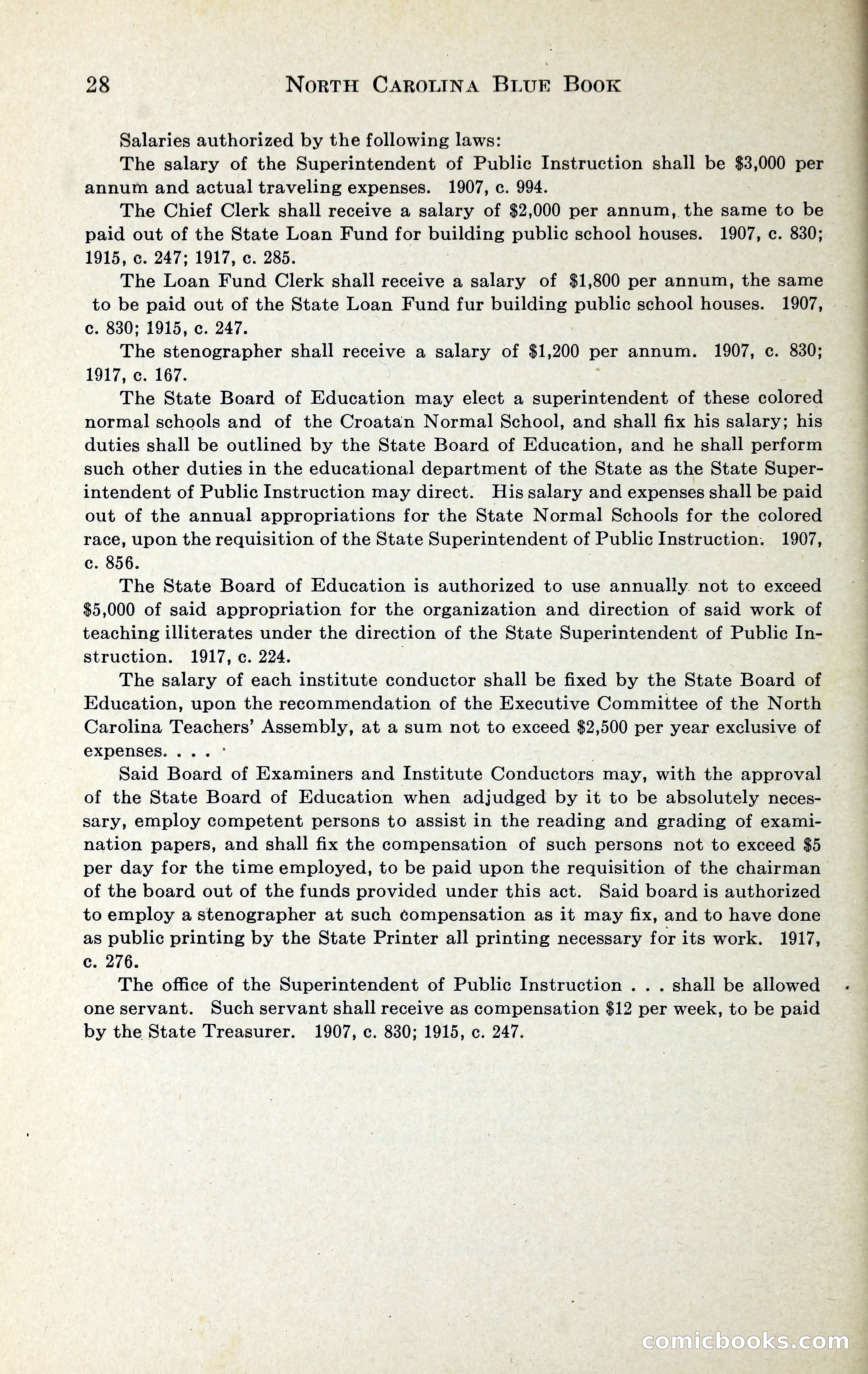 North Carolina Blue Book — page 41 of 329