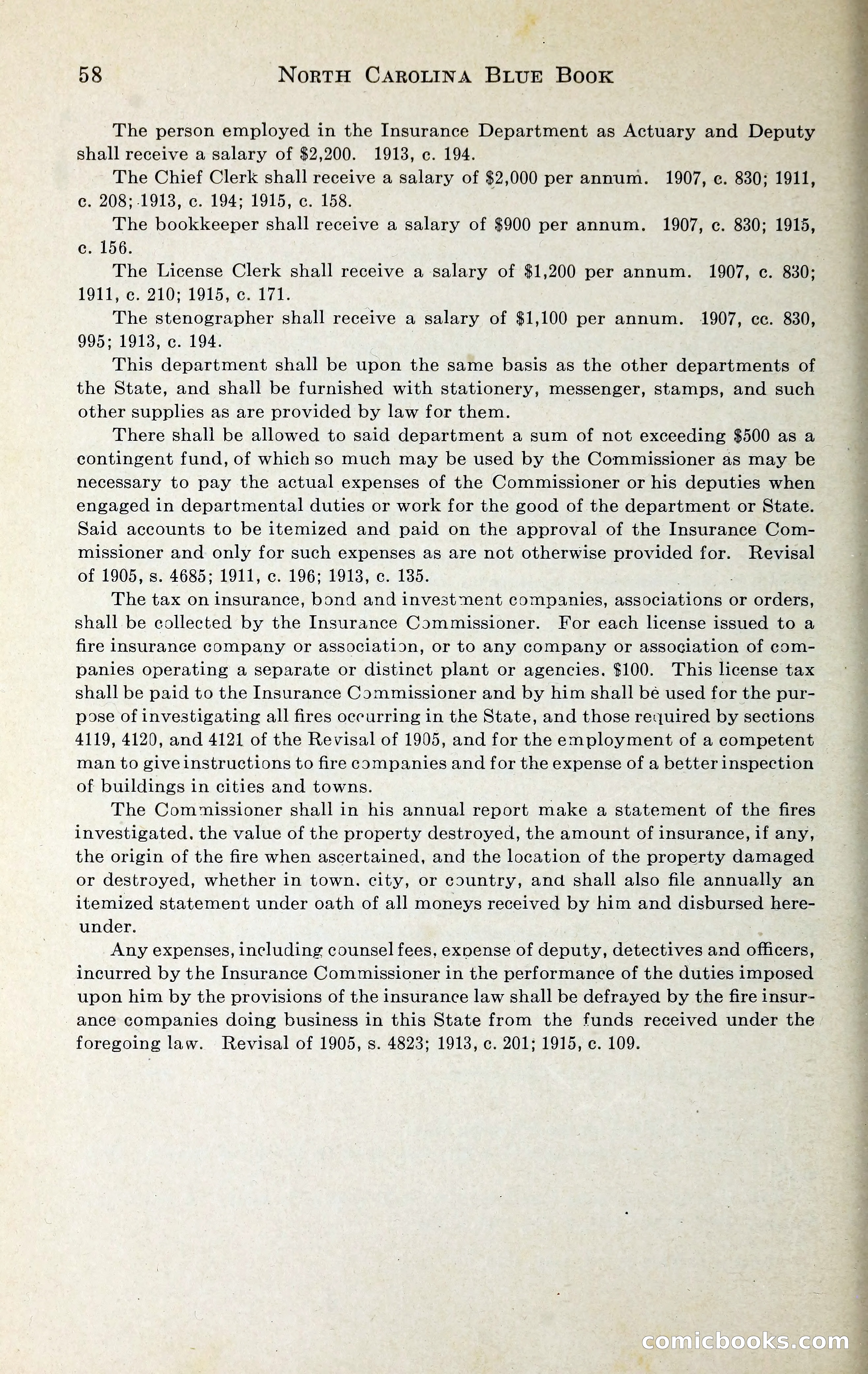 North Carolina Blue Book — page 71 of 329