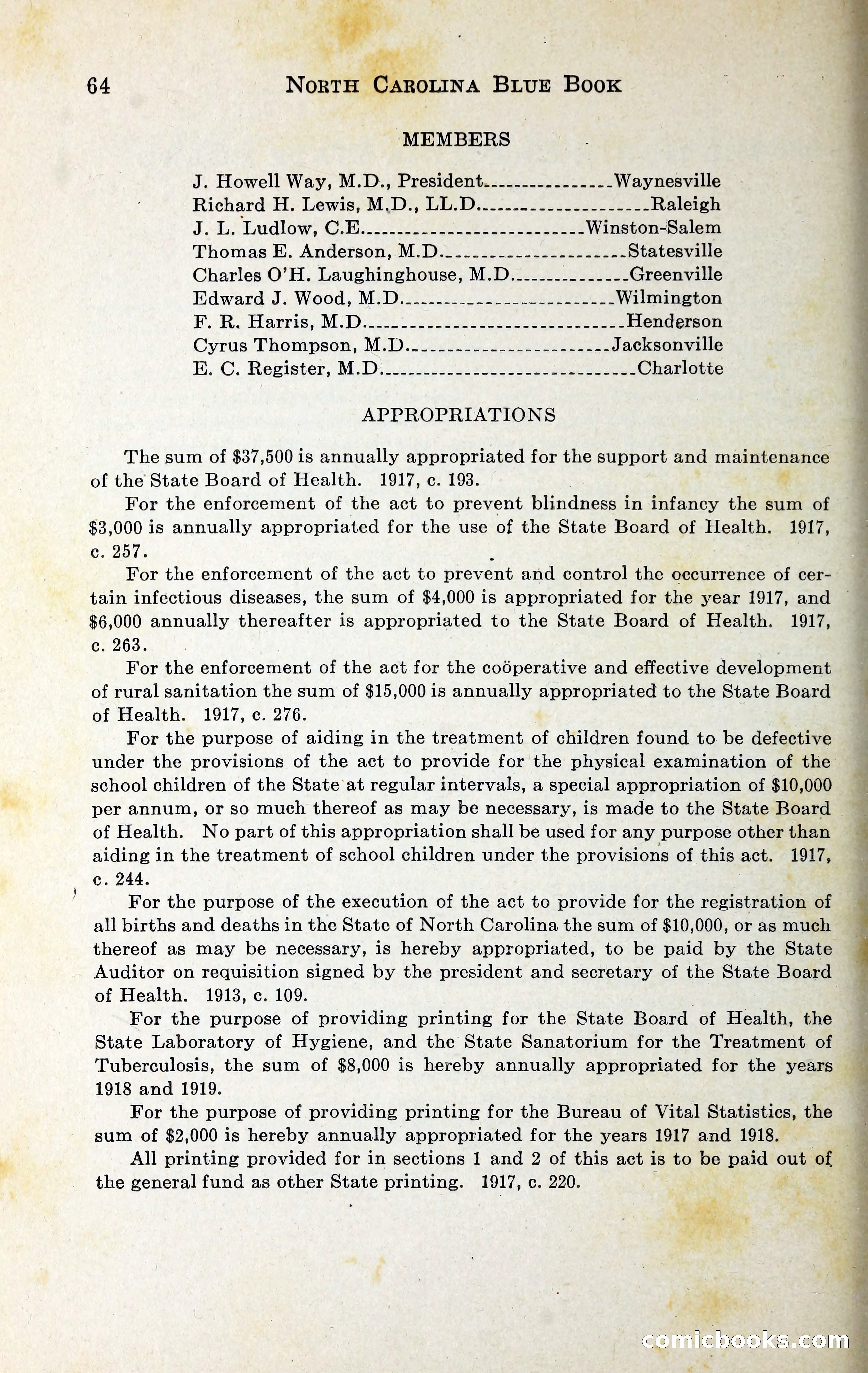 North Carolina Blue Book — page 77 of 329