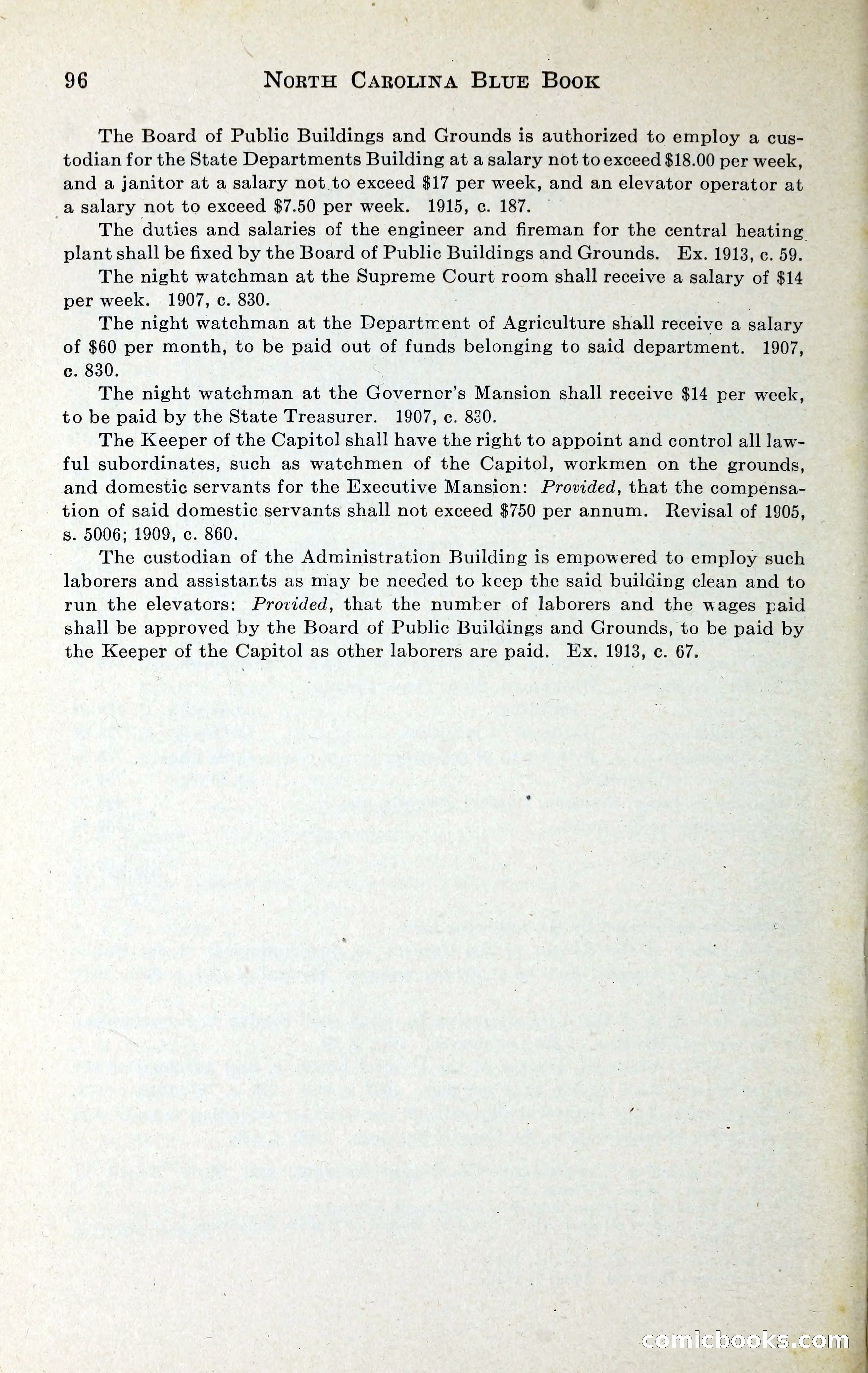 North Carolina Blue Book — page 109 of 329