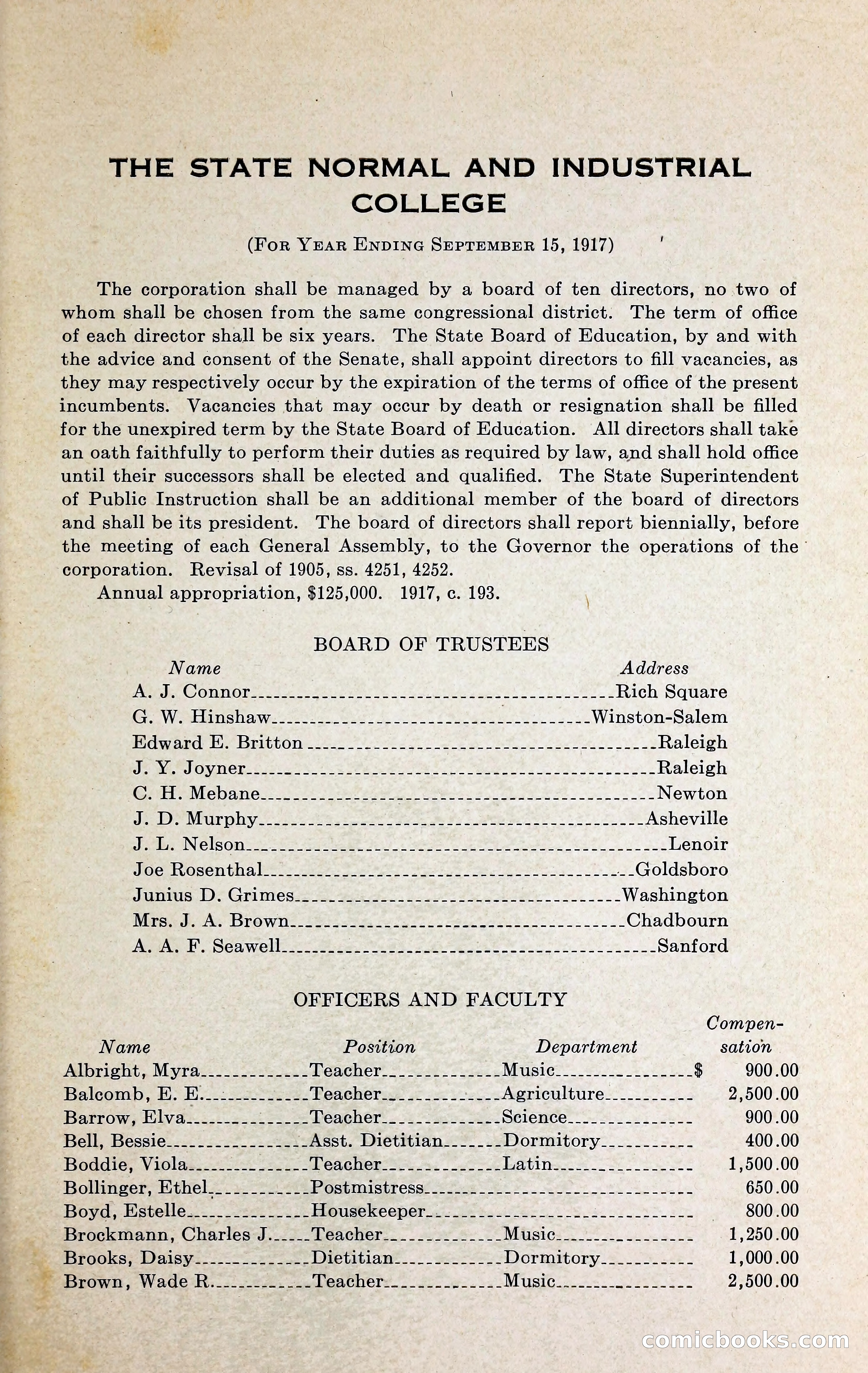 North Carolina Blue Book — page 136 of 329