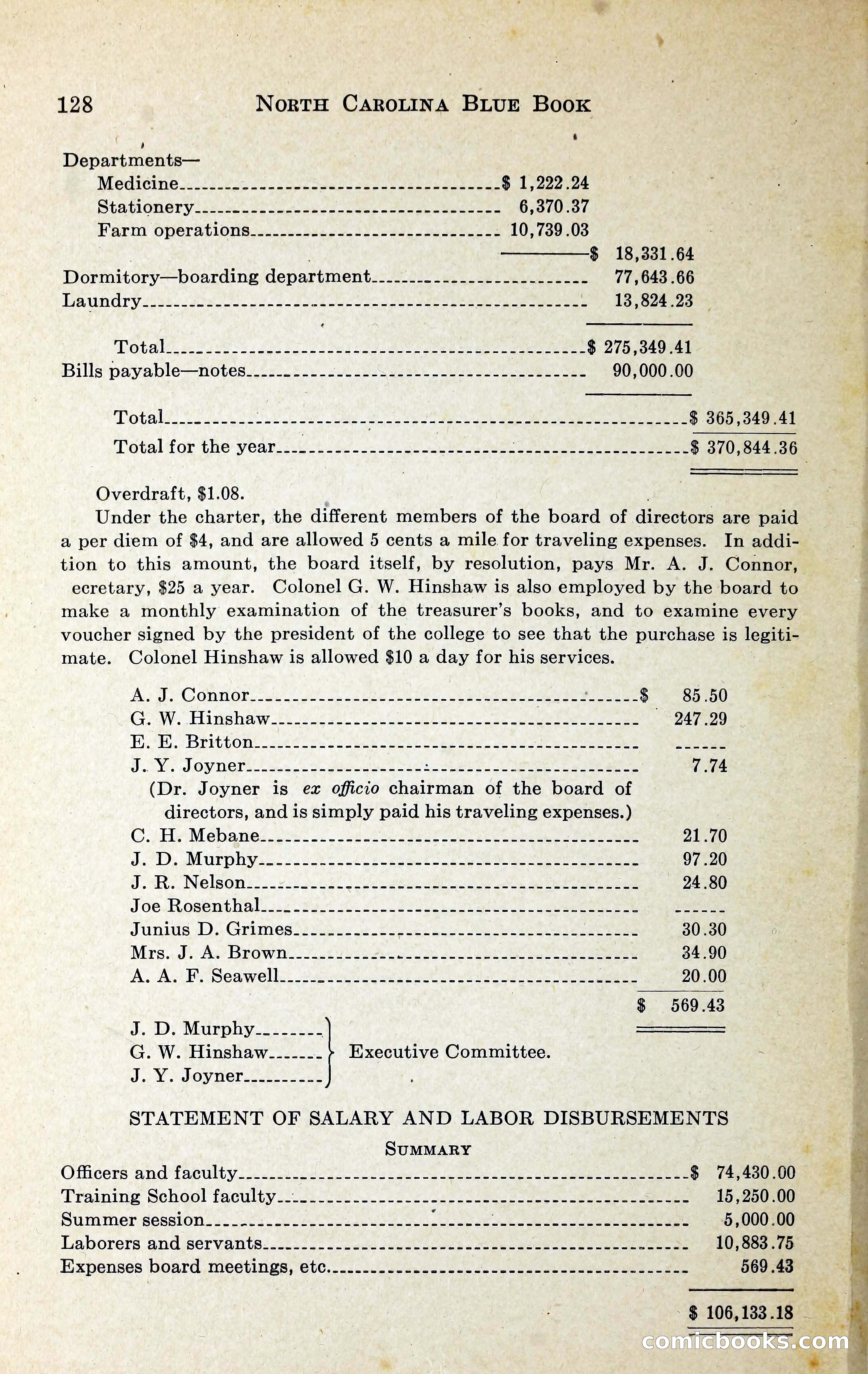 North Carolina Blue Book — page 141 of 329