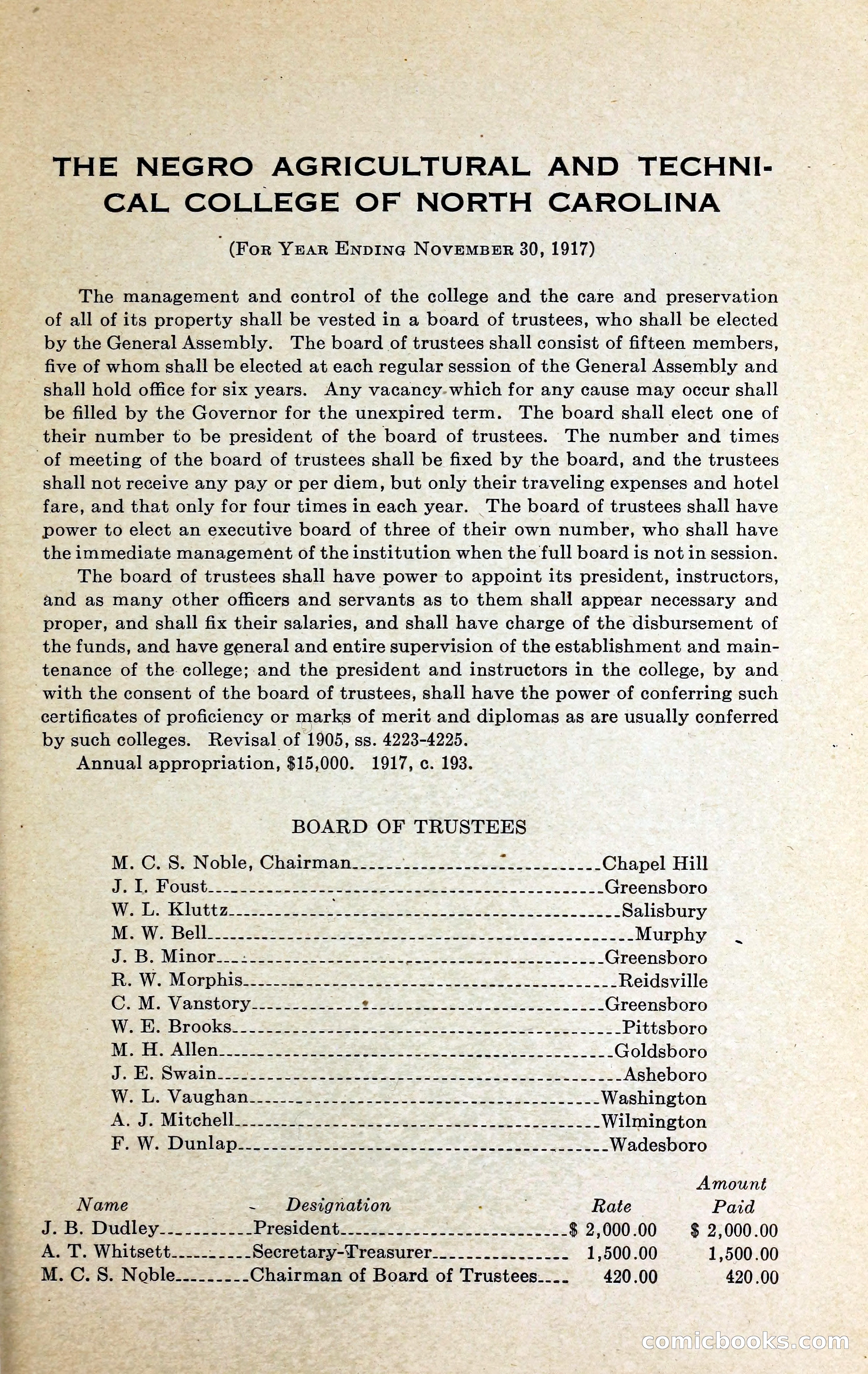 North Carolina Blue Book — page 170 of 329