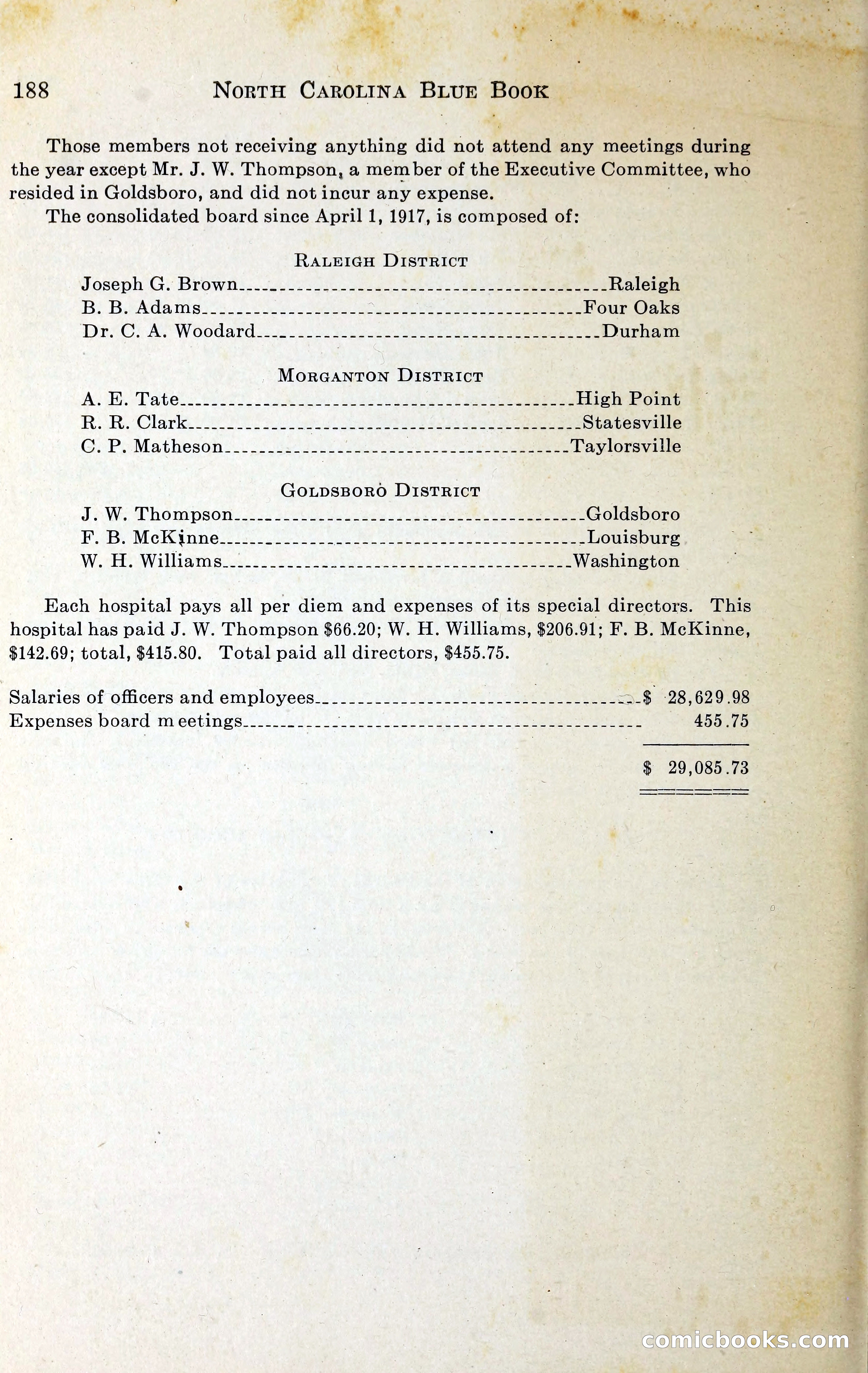North Carolina Blue Book — page 201 of 329