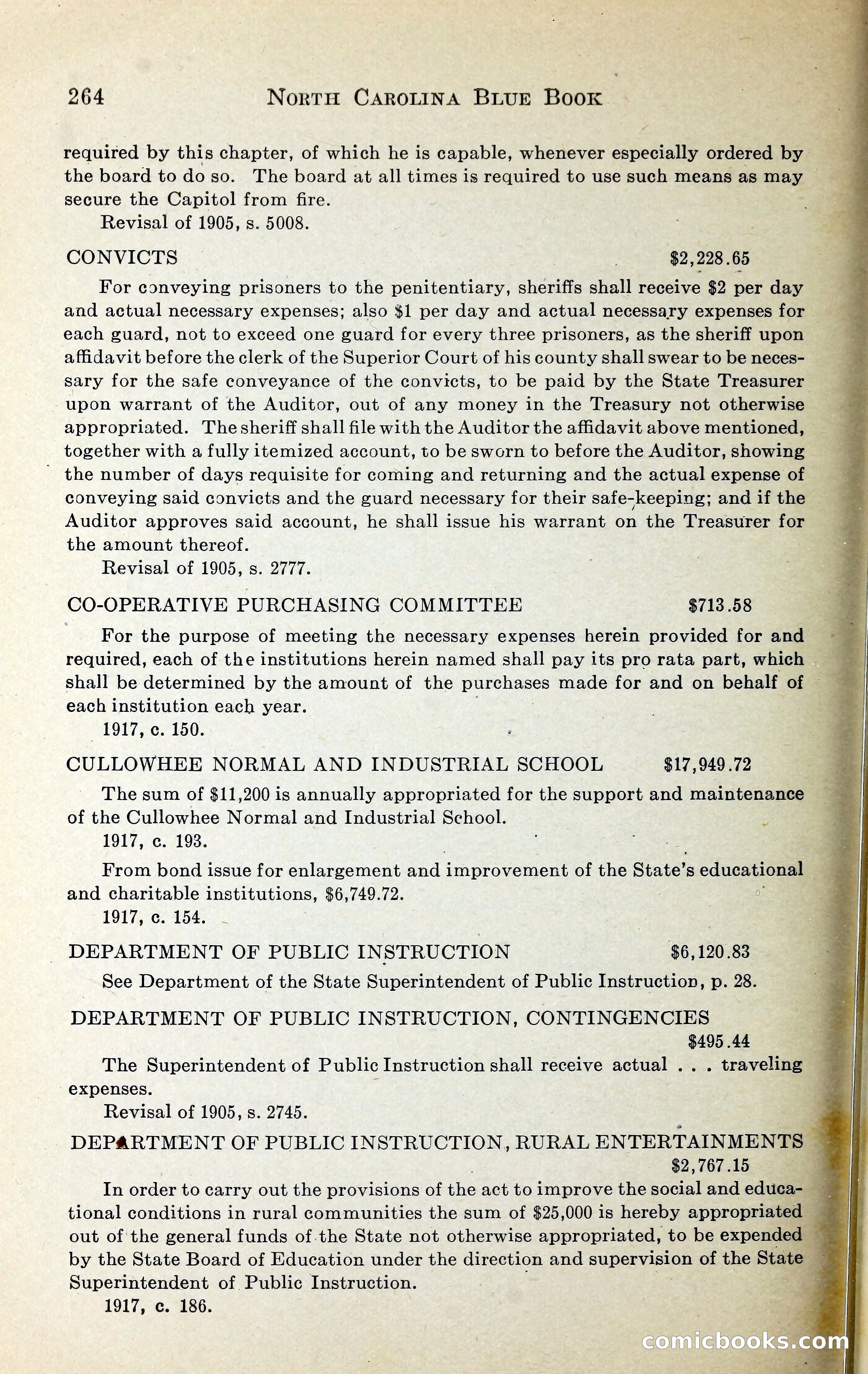 North Carolina Blue Book — page 277 of 329