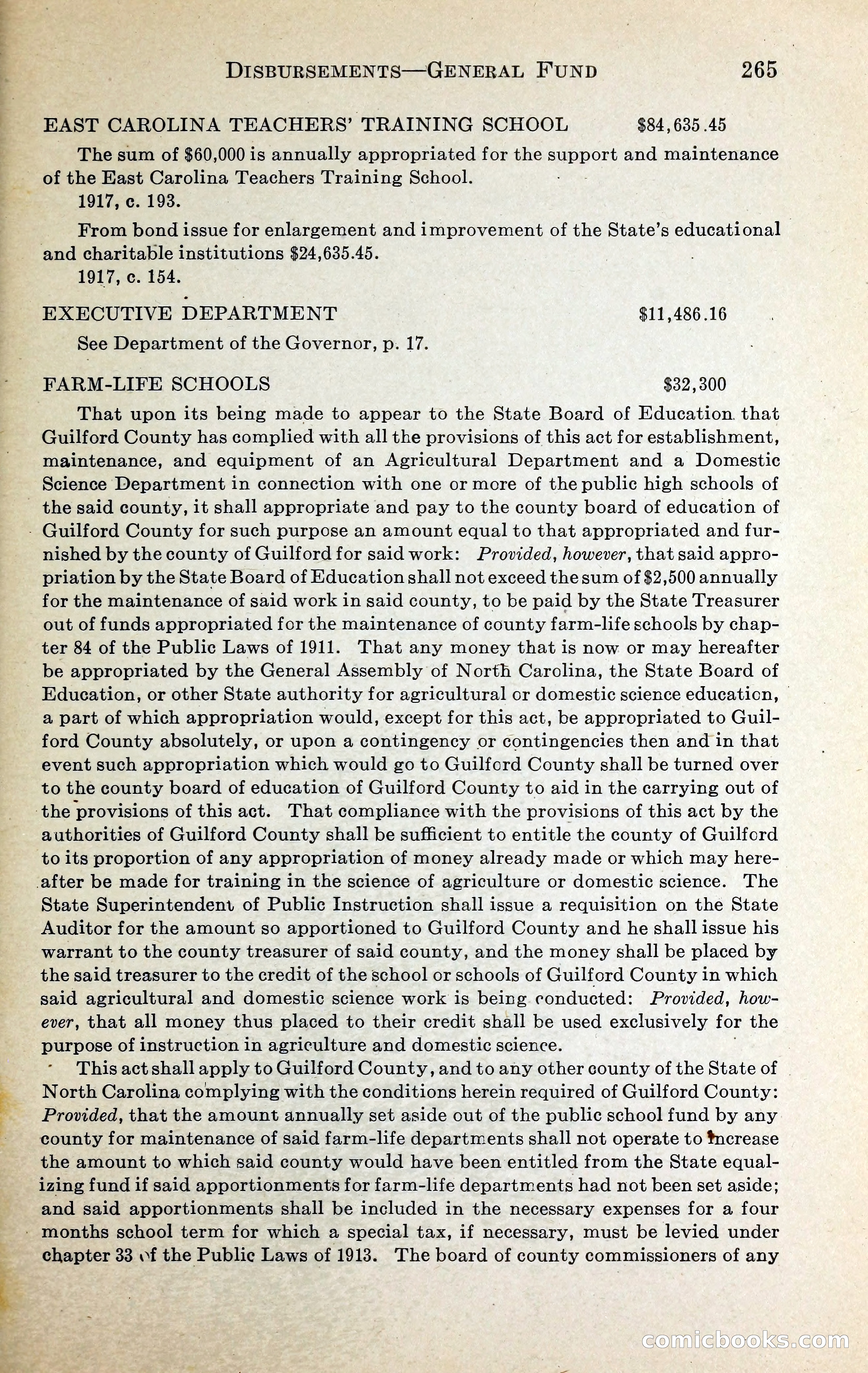 North Carolina Blue Book — page 278 of 329
