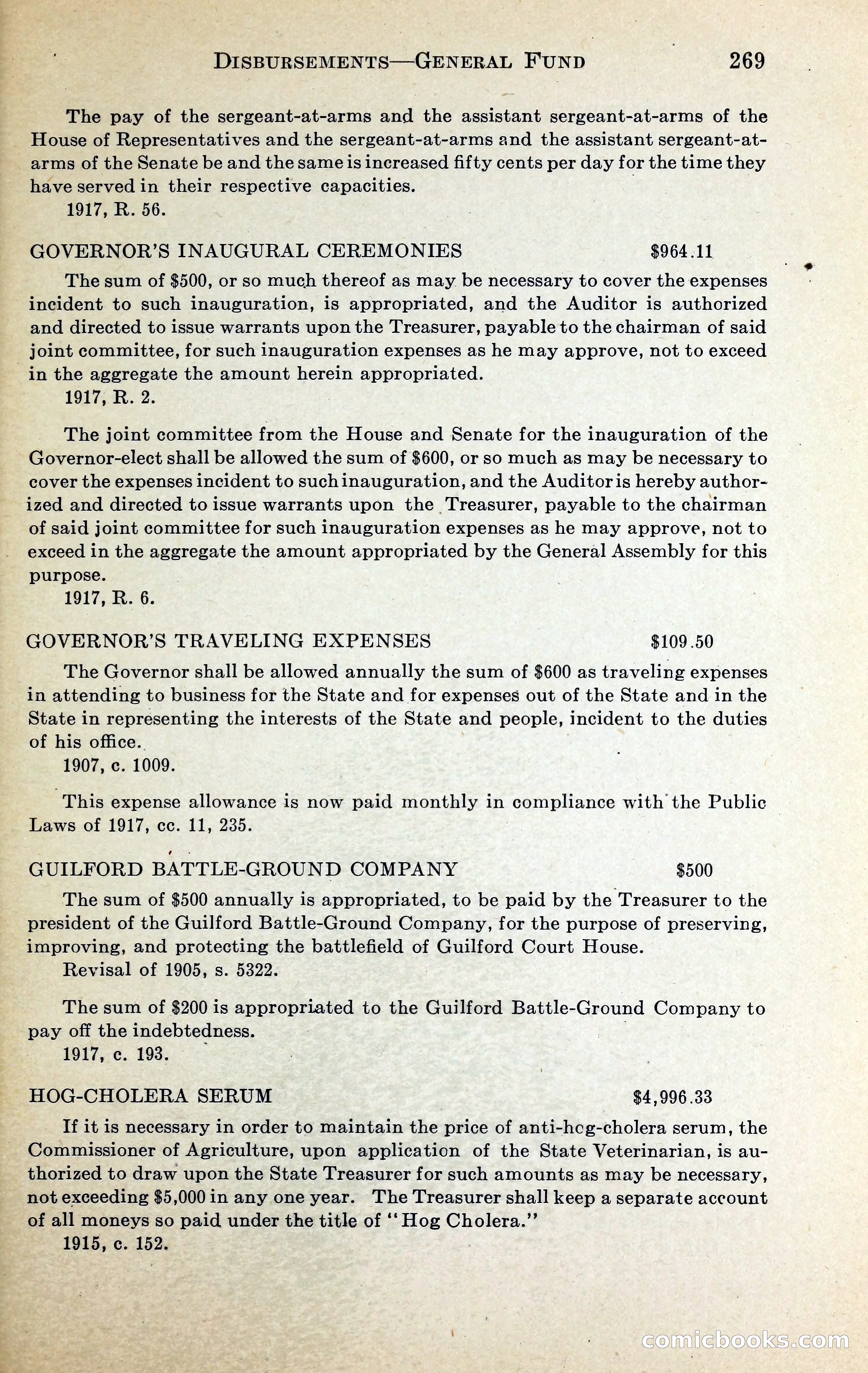 North Carolina Blue Book — page 282 of 329