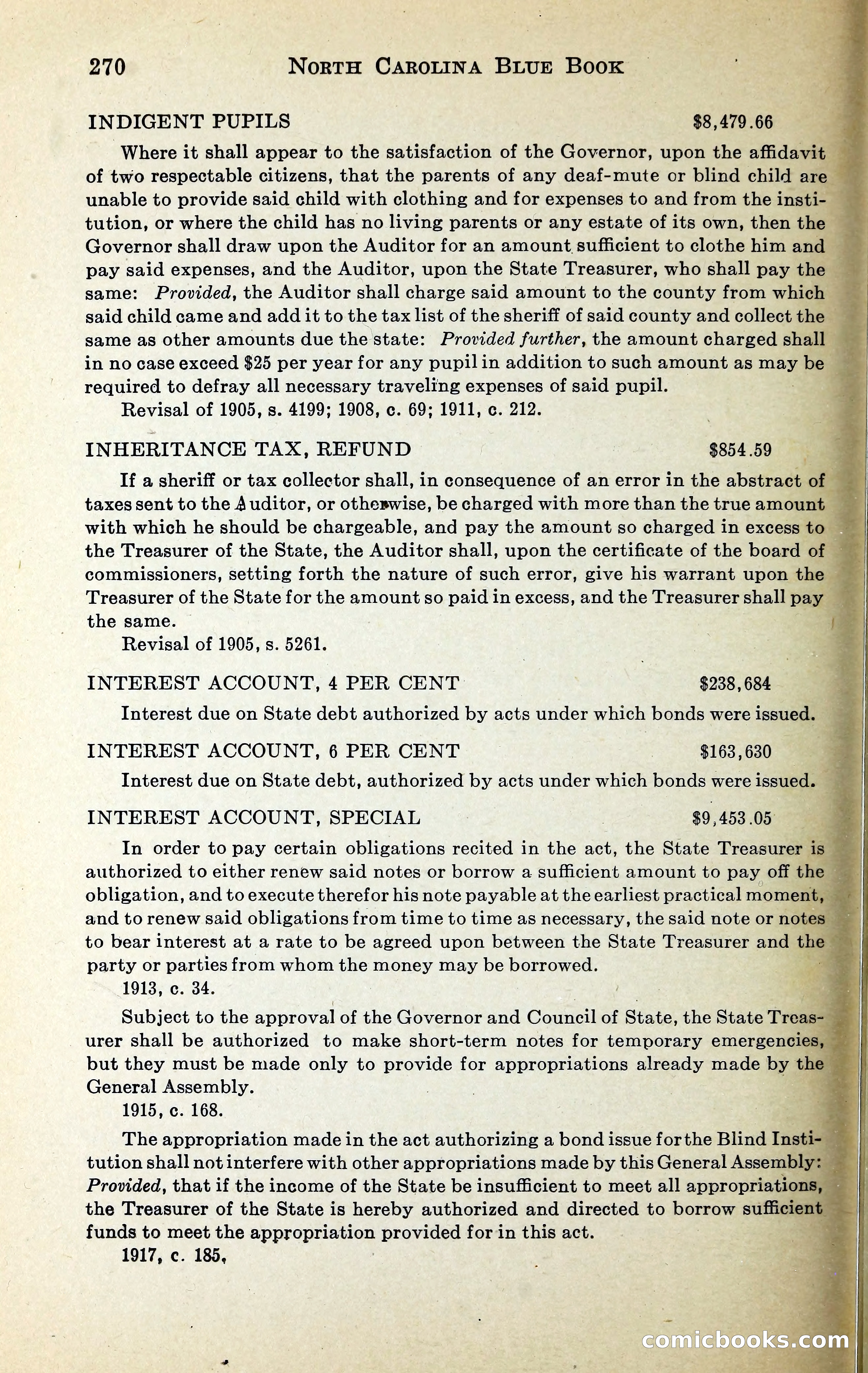 North Carolina Blue Book — page 283 of 329