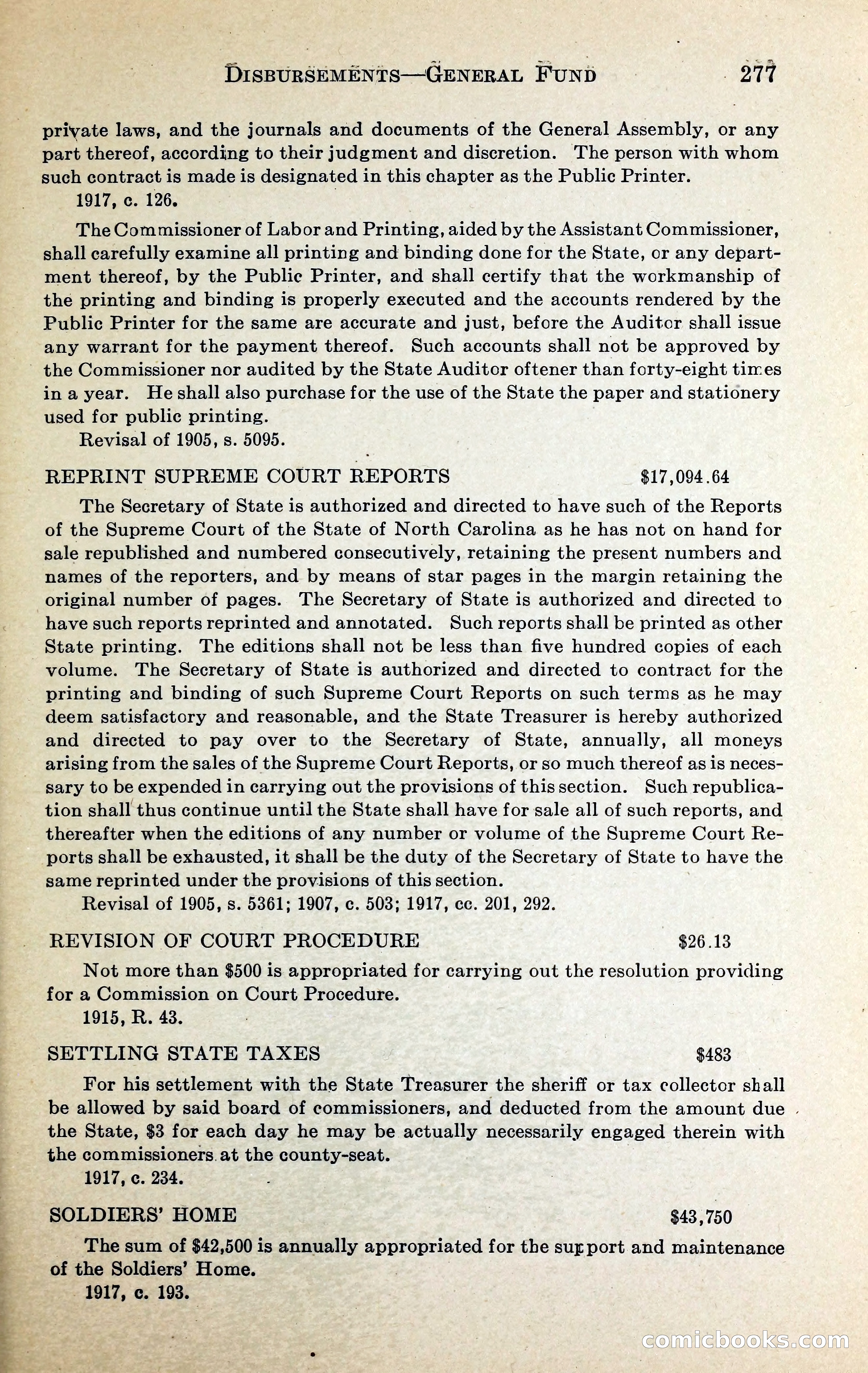 North Carolina Blue Book — page 290 of 329