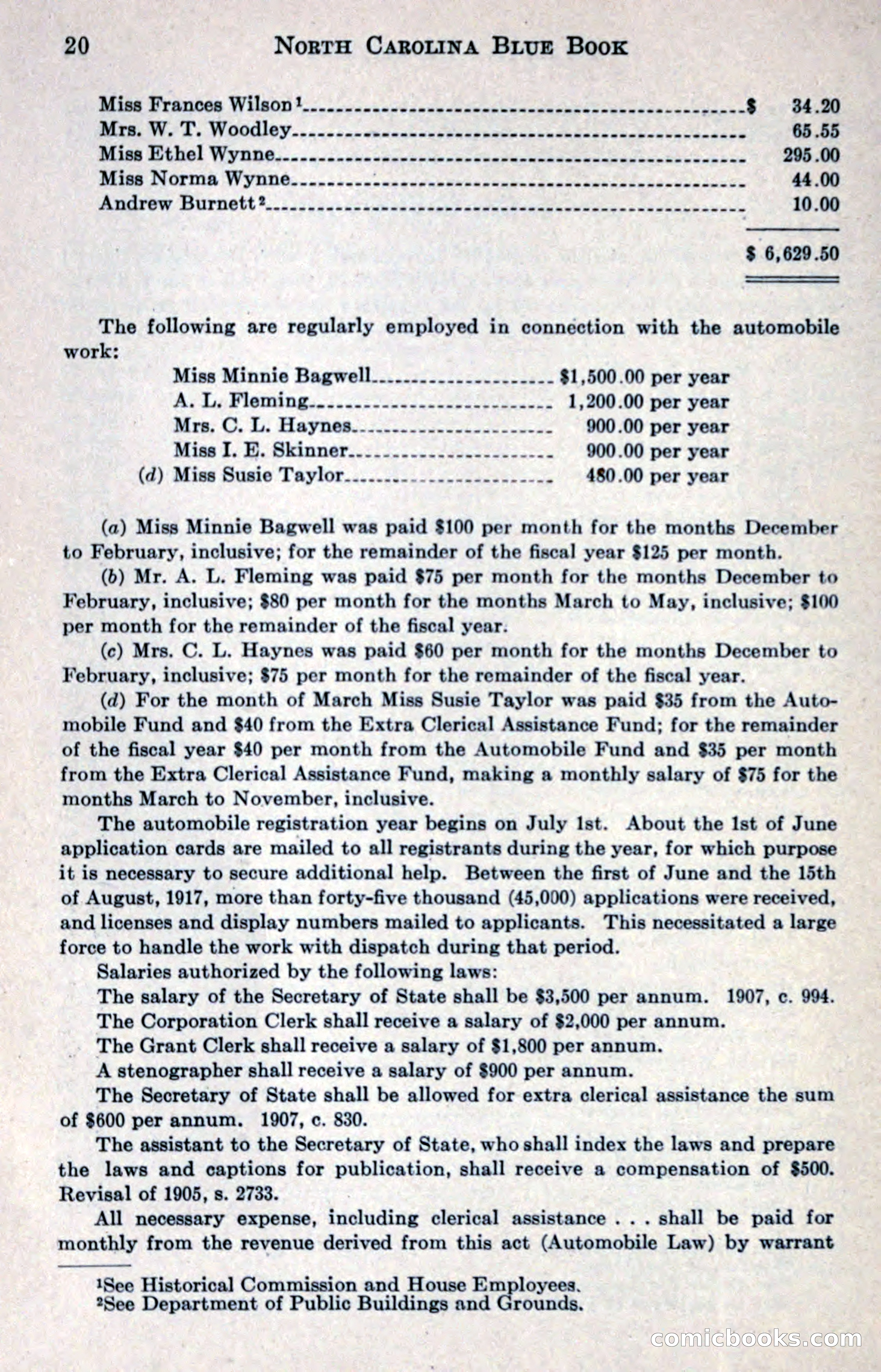 North Carolina Blue Book — page 32 of 327
