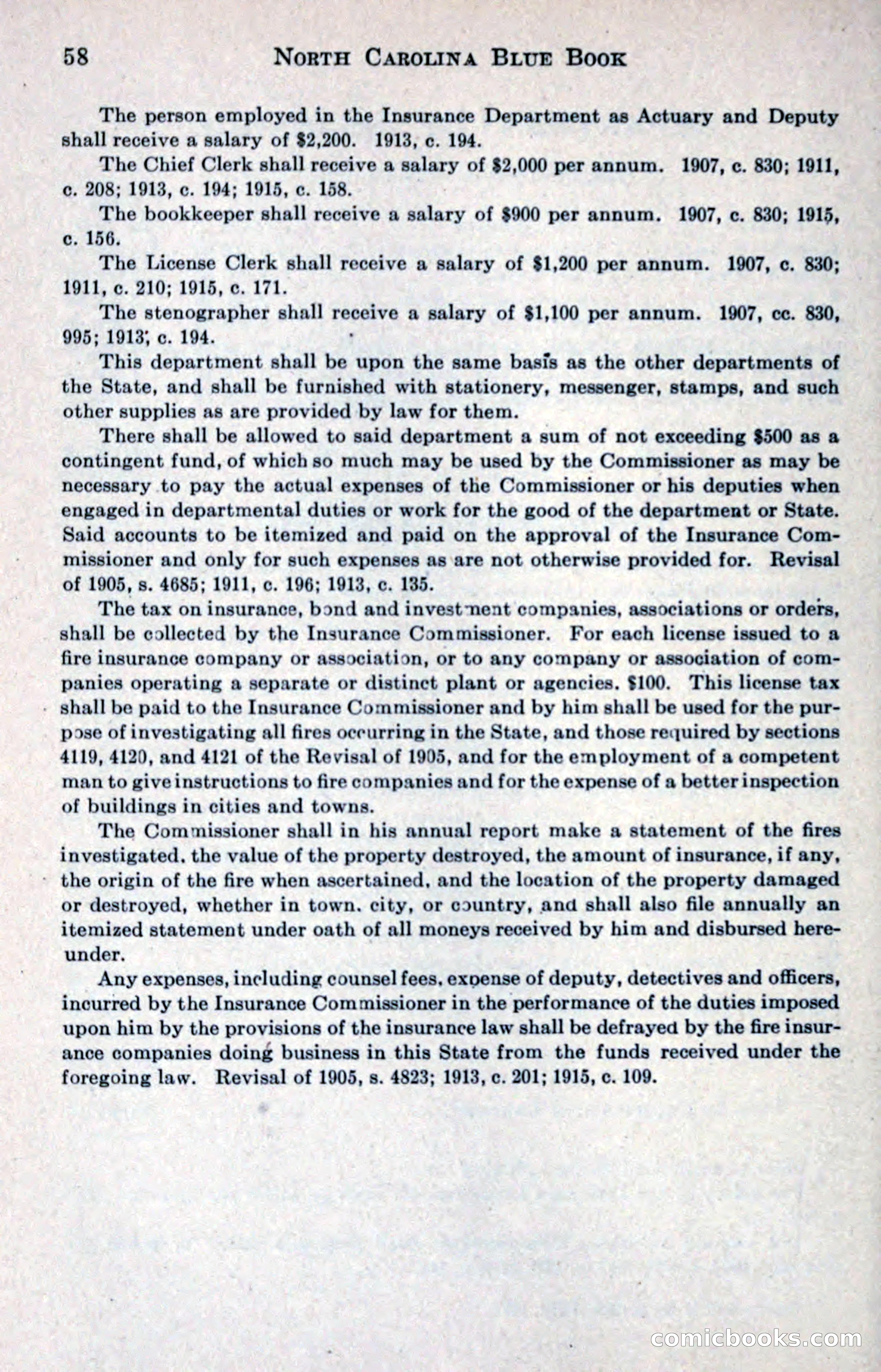 North Carolina Blue Book — page 70 of 327