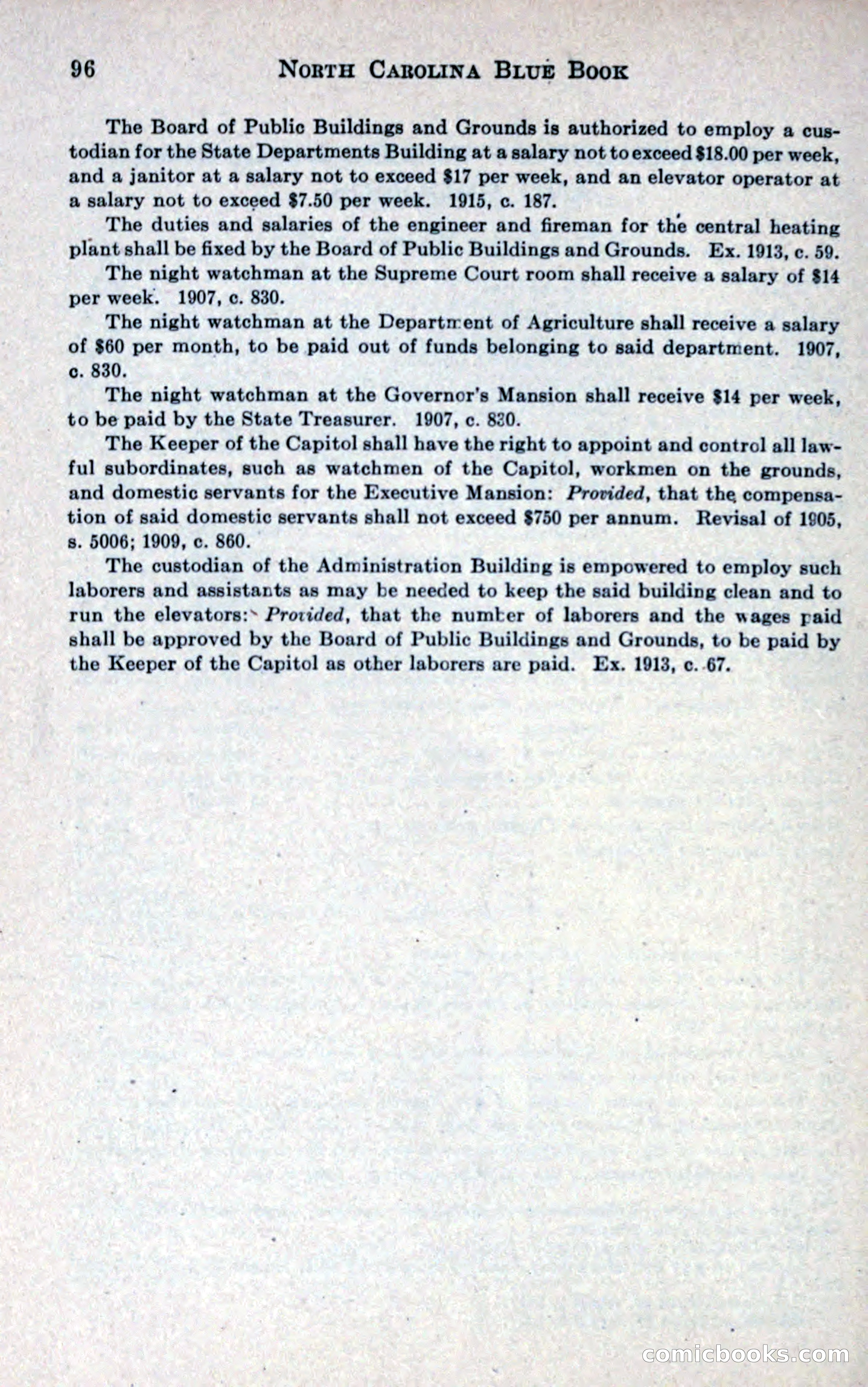 North Carolina Blue Book — page 108 of 327