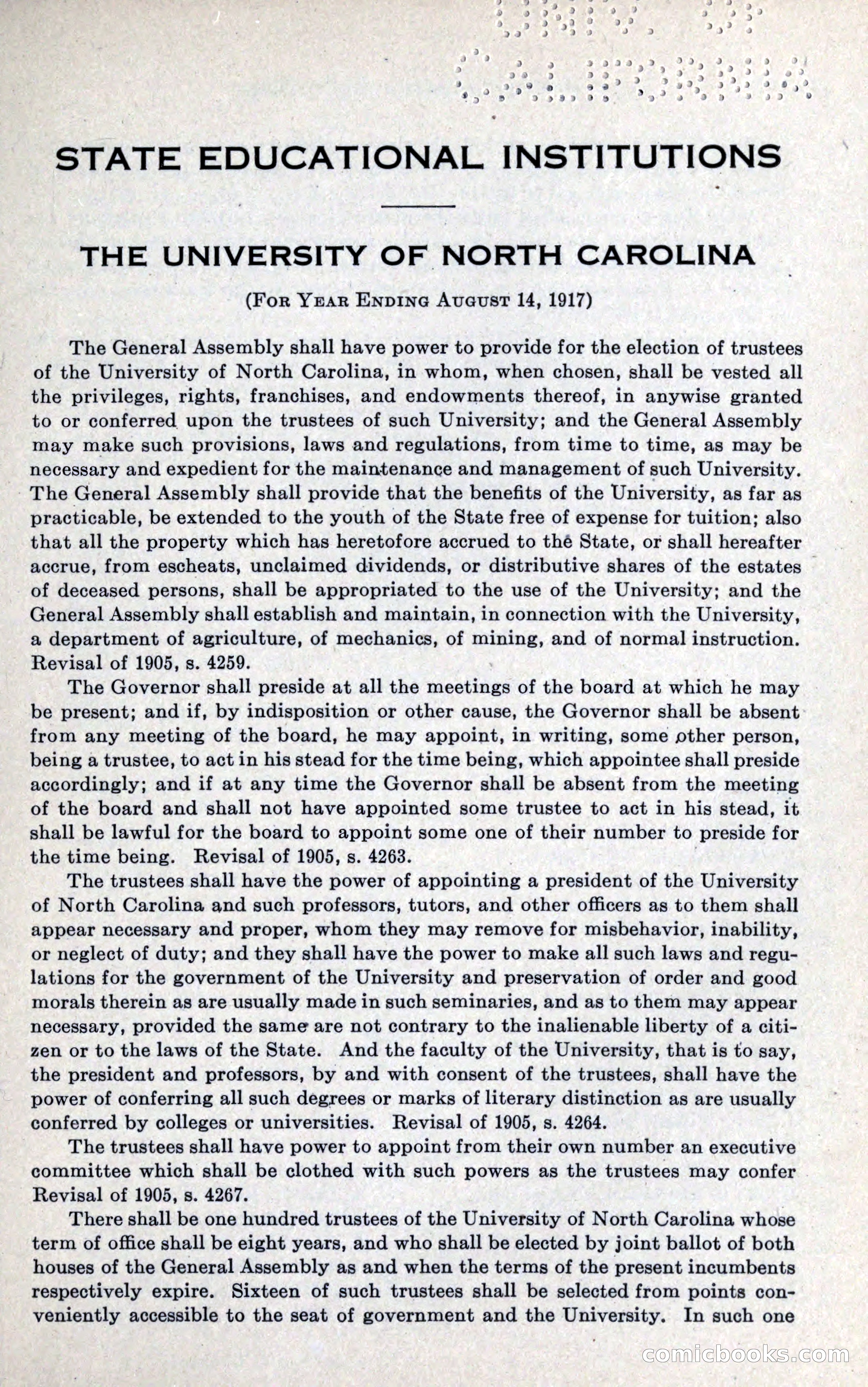 North Carolina Blue Book — page 113 of 327