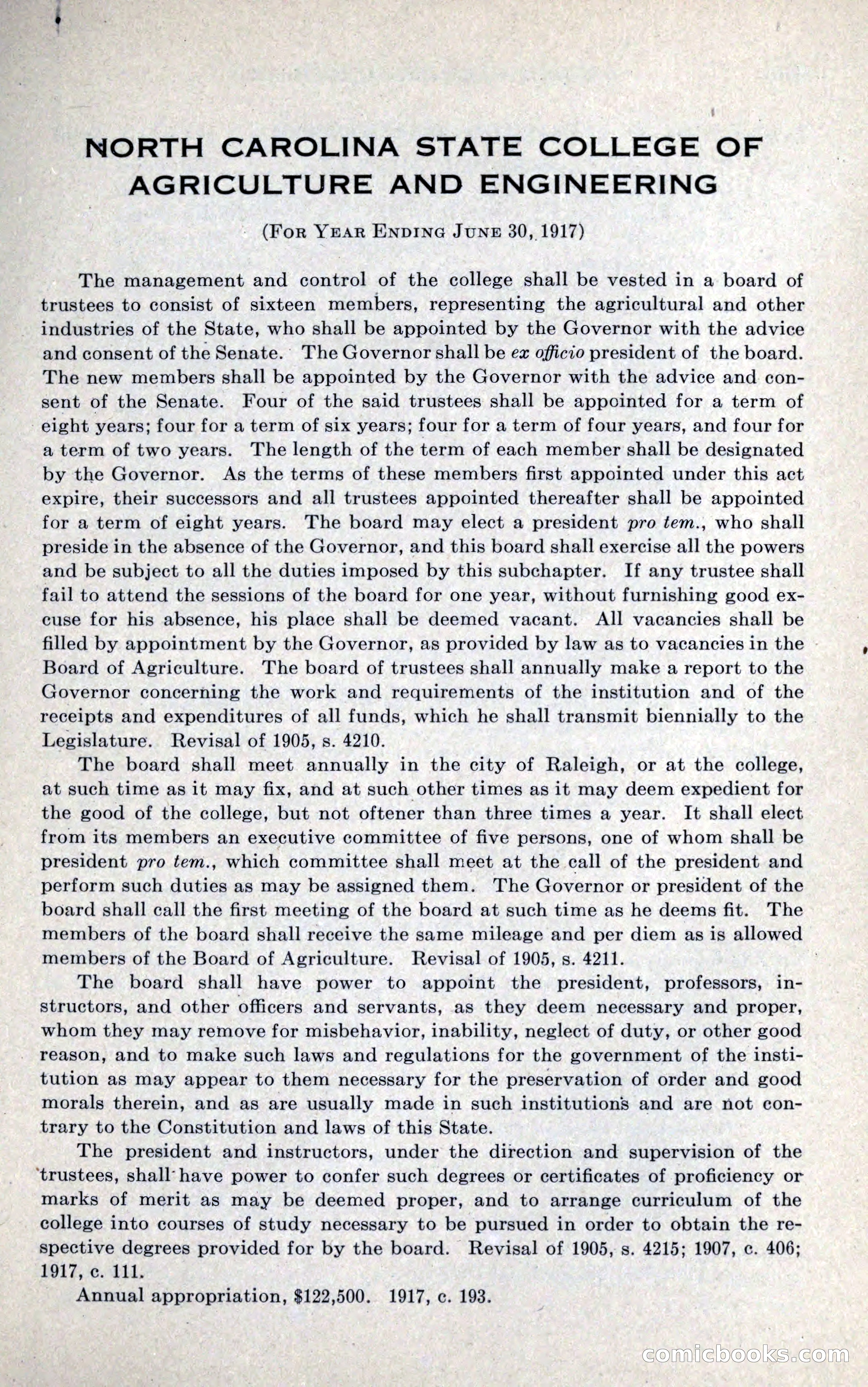 North Carolina Blue Book — page 119 of 327