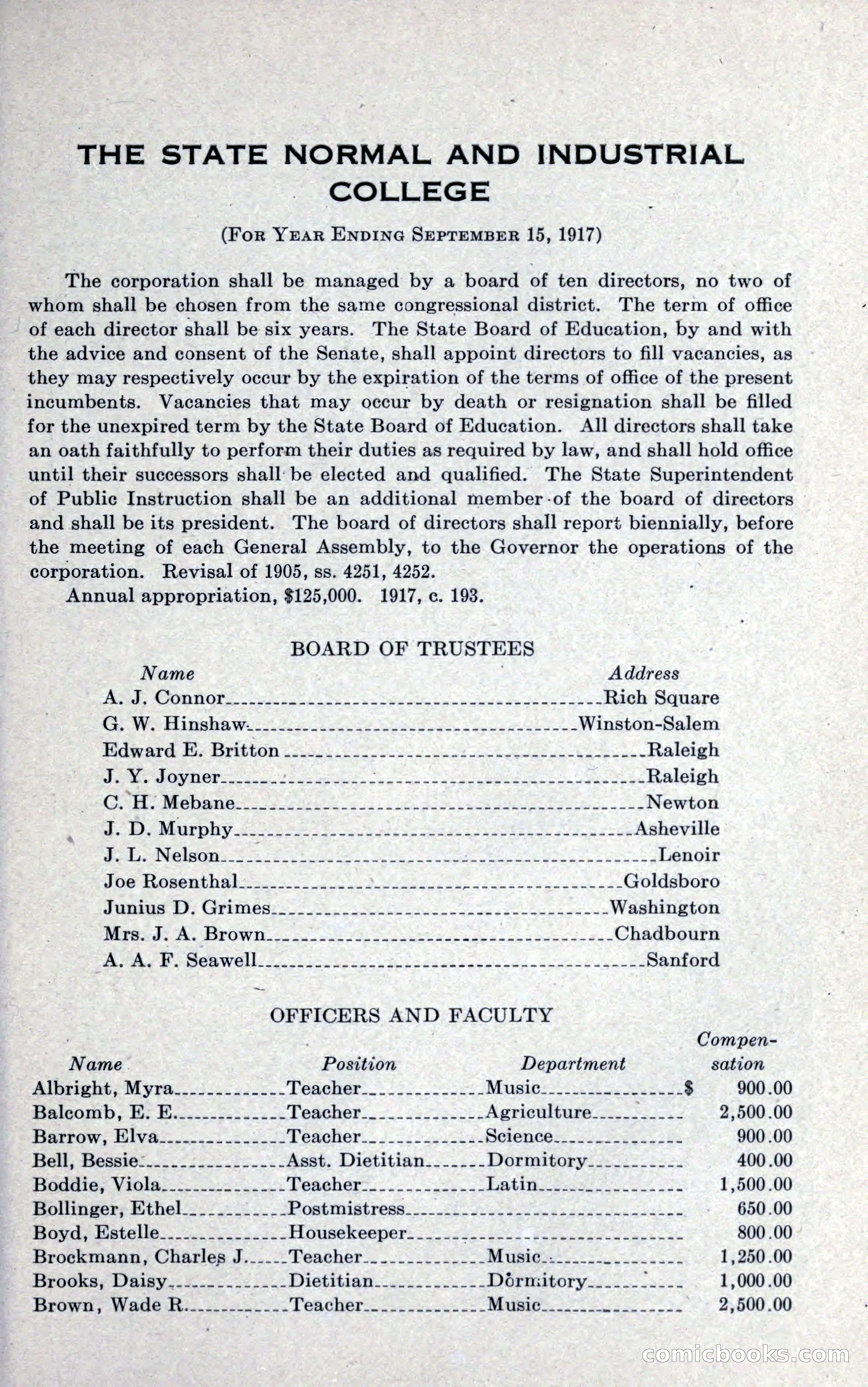 North Carolina Blue Book — page 135 of 327