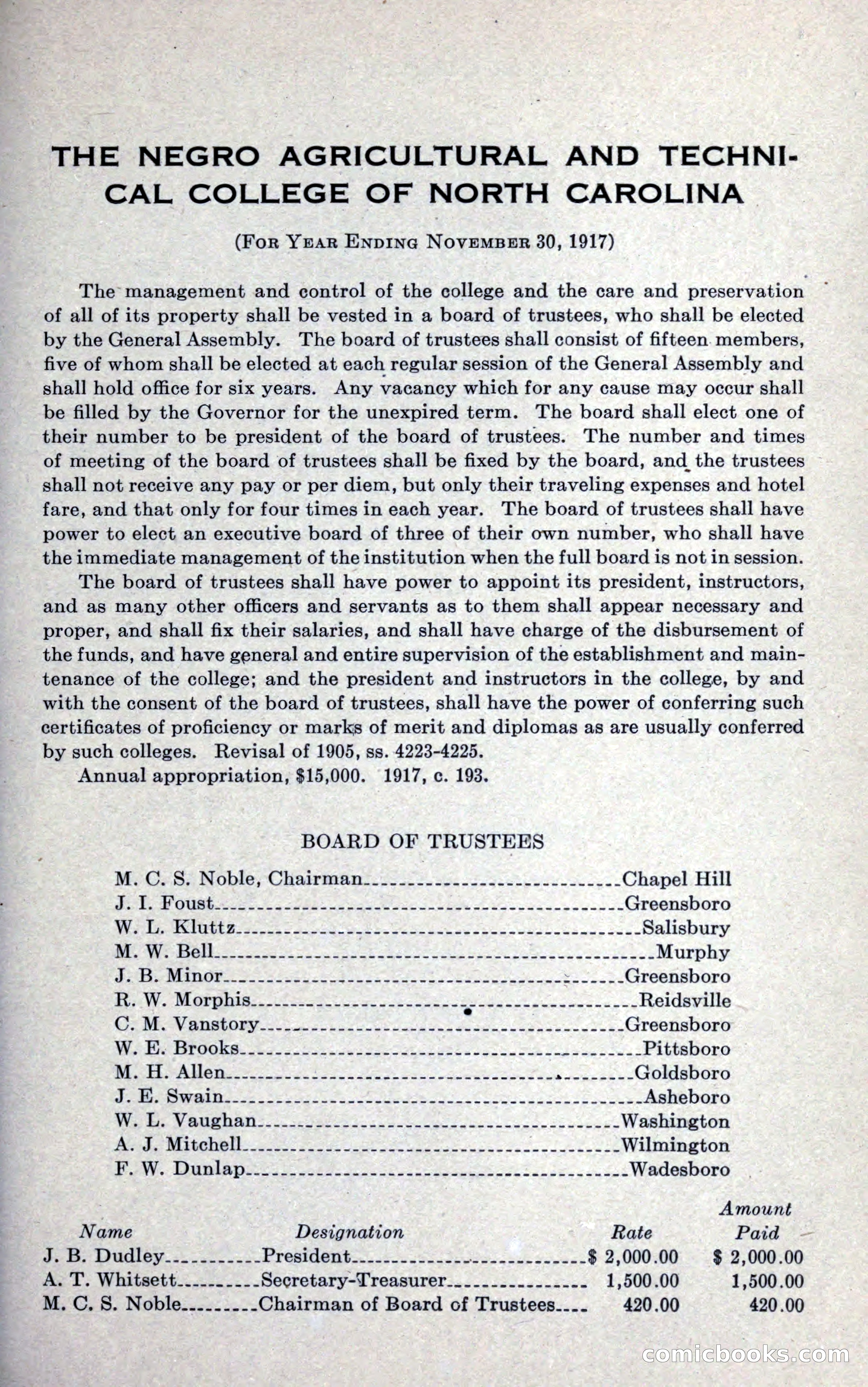 North Carolina Blue Book — page 169 of 327