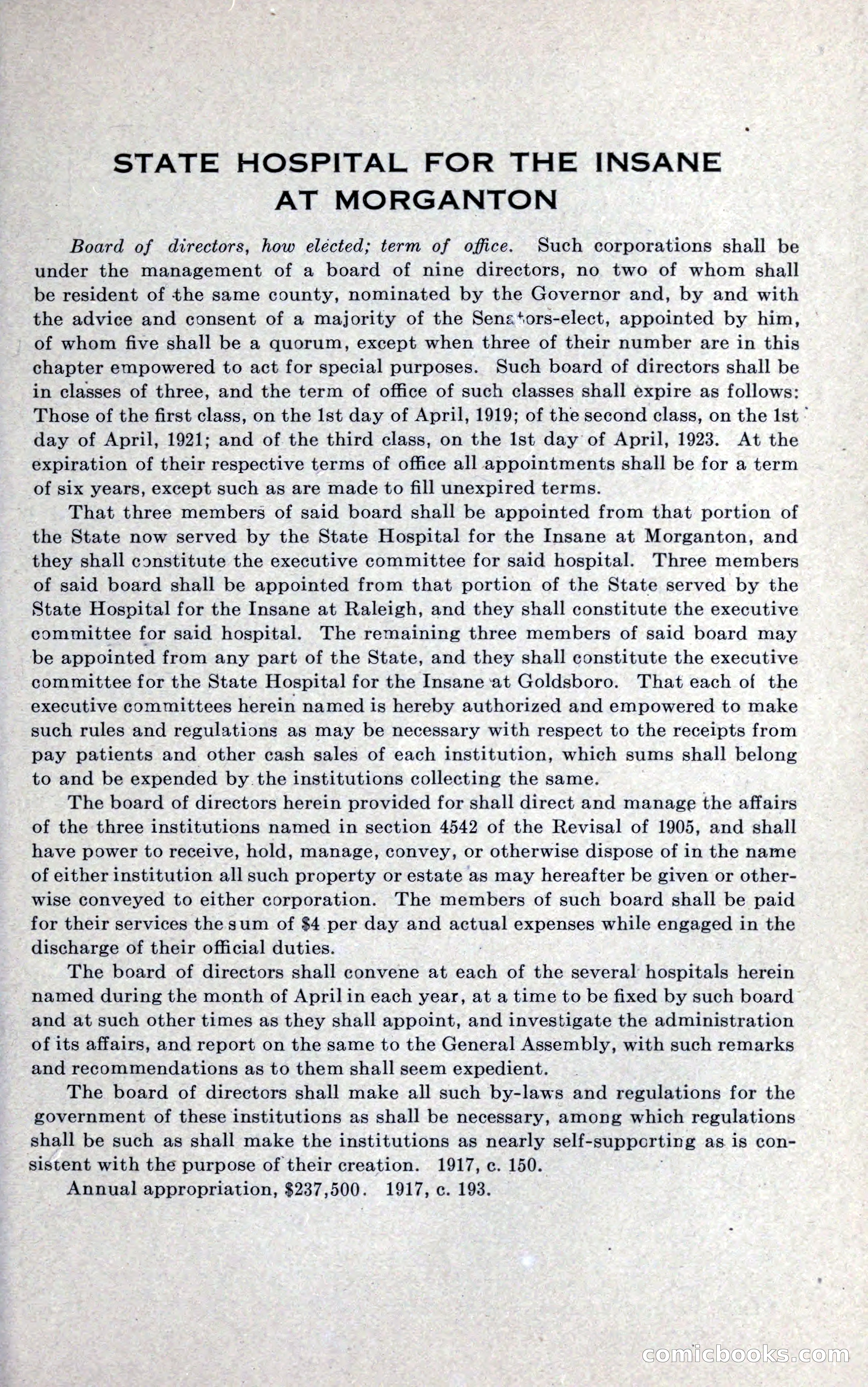 North Carolina Blue Book — page 185 of 327