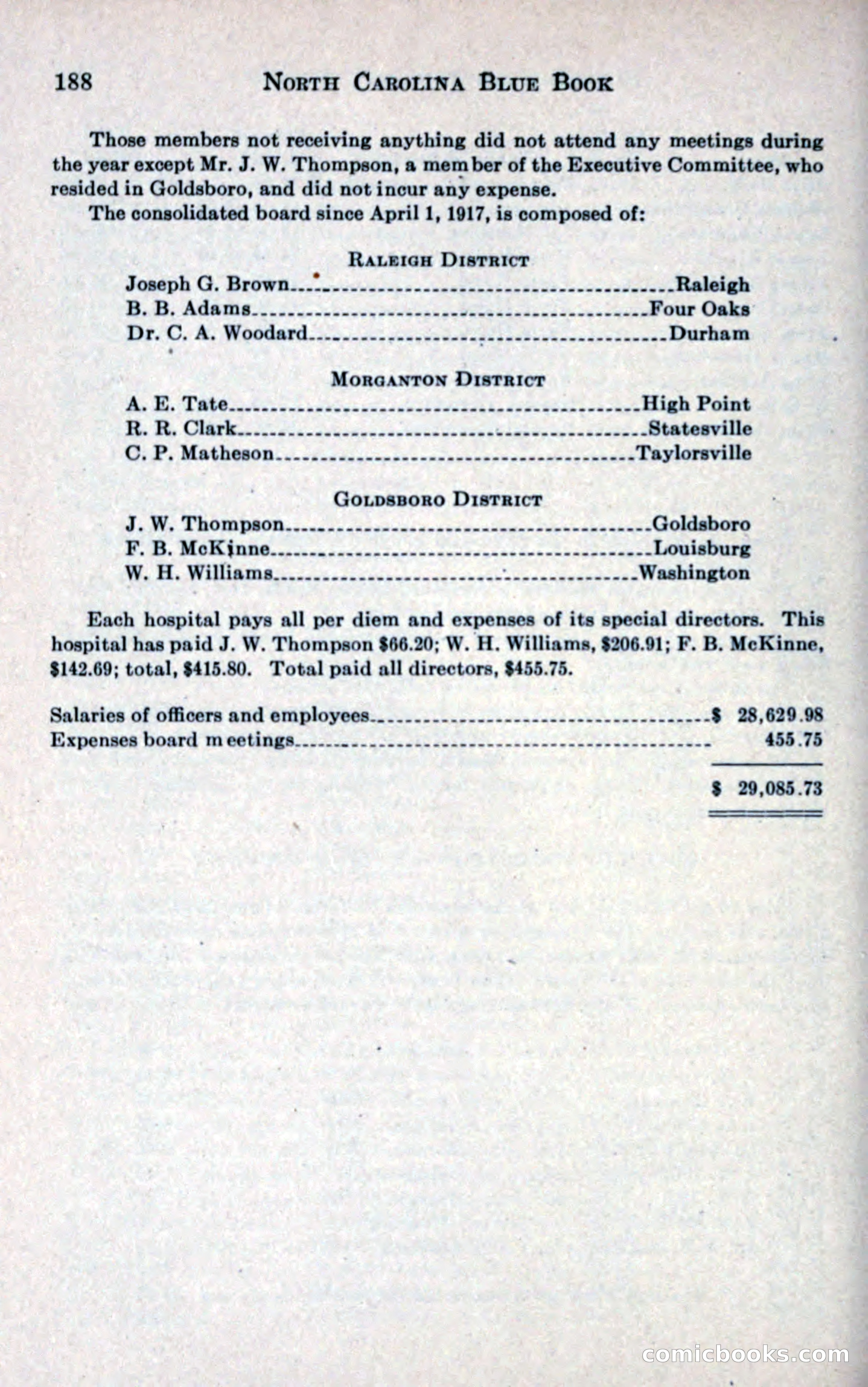 North Carolina Blue Book — page 200 of 327