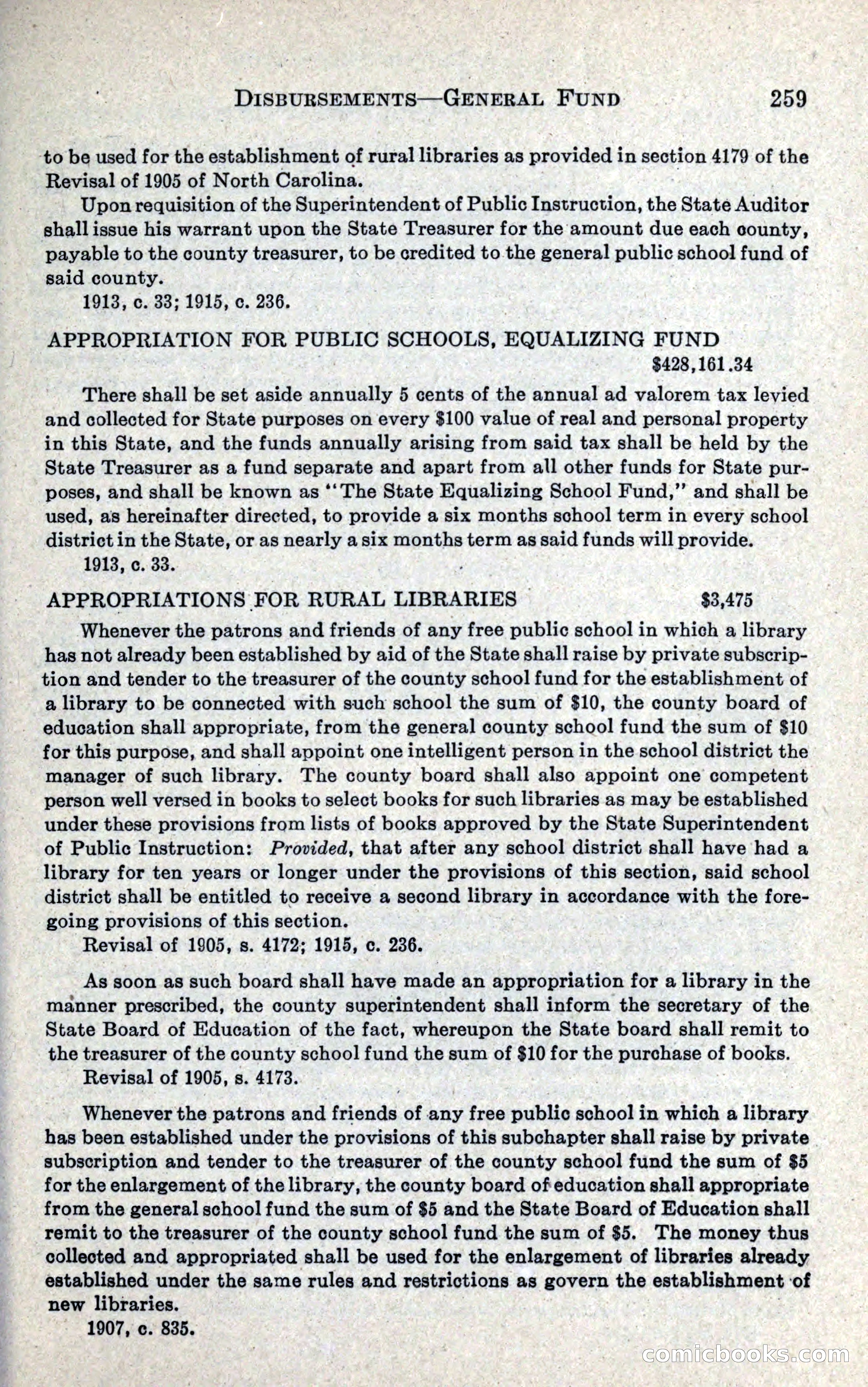 North Carolina Blue Book — page 271 of 327