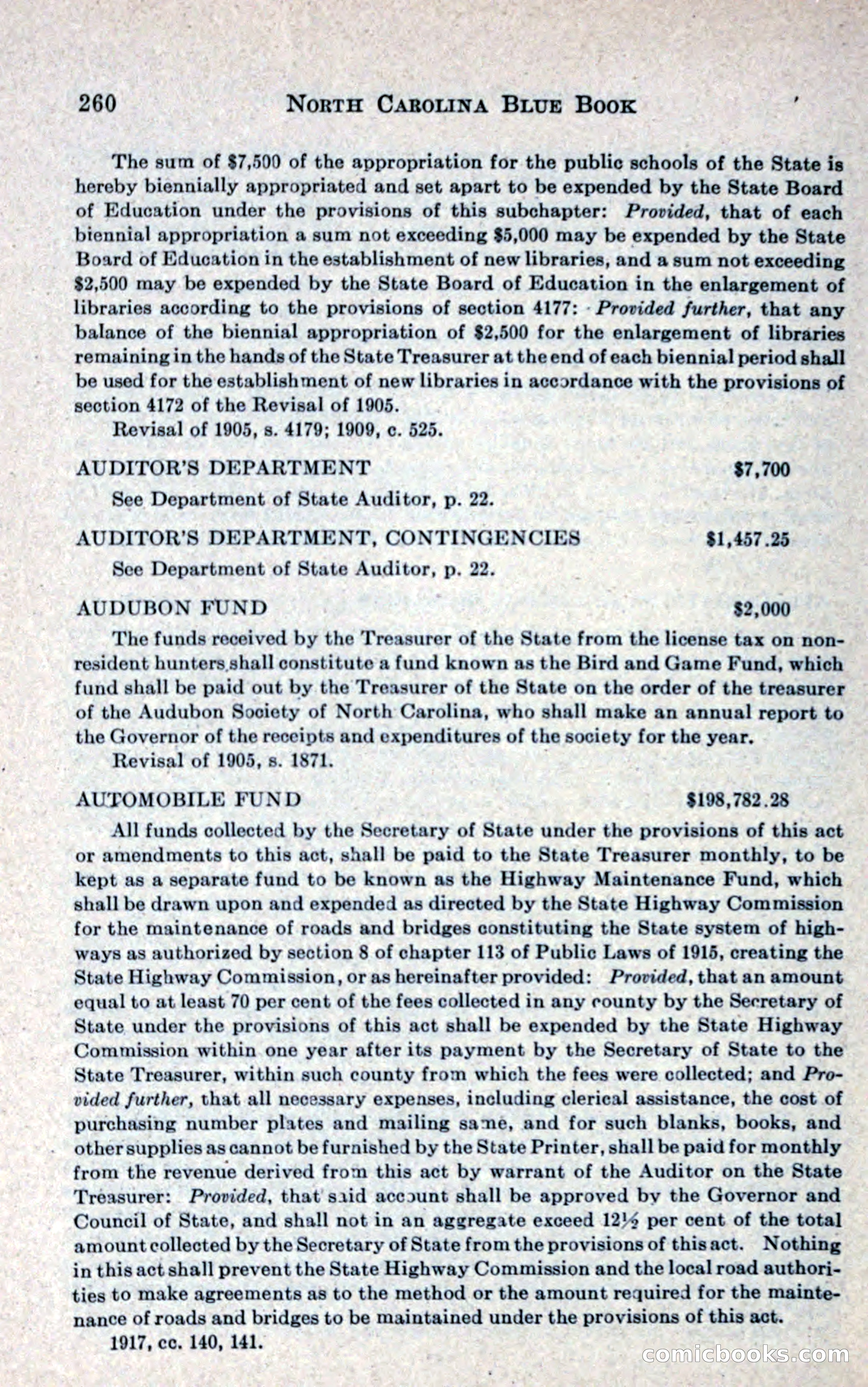 North Carolina Blue Book — page 272 of 327