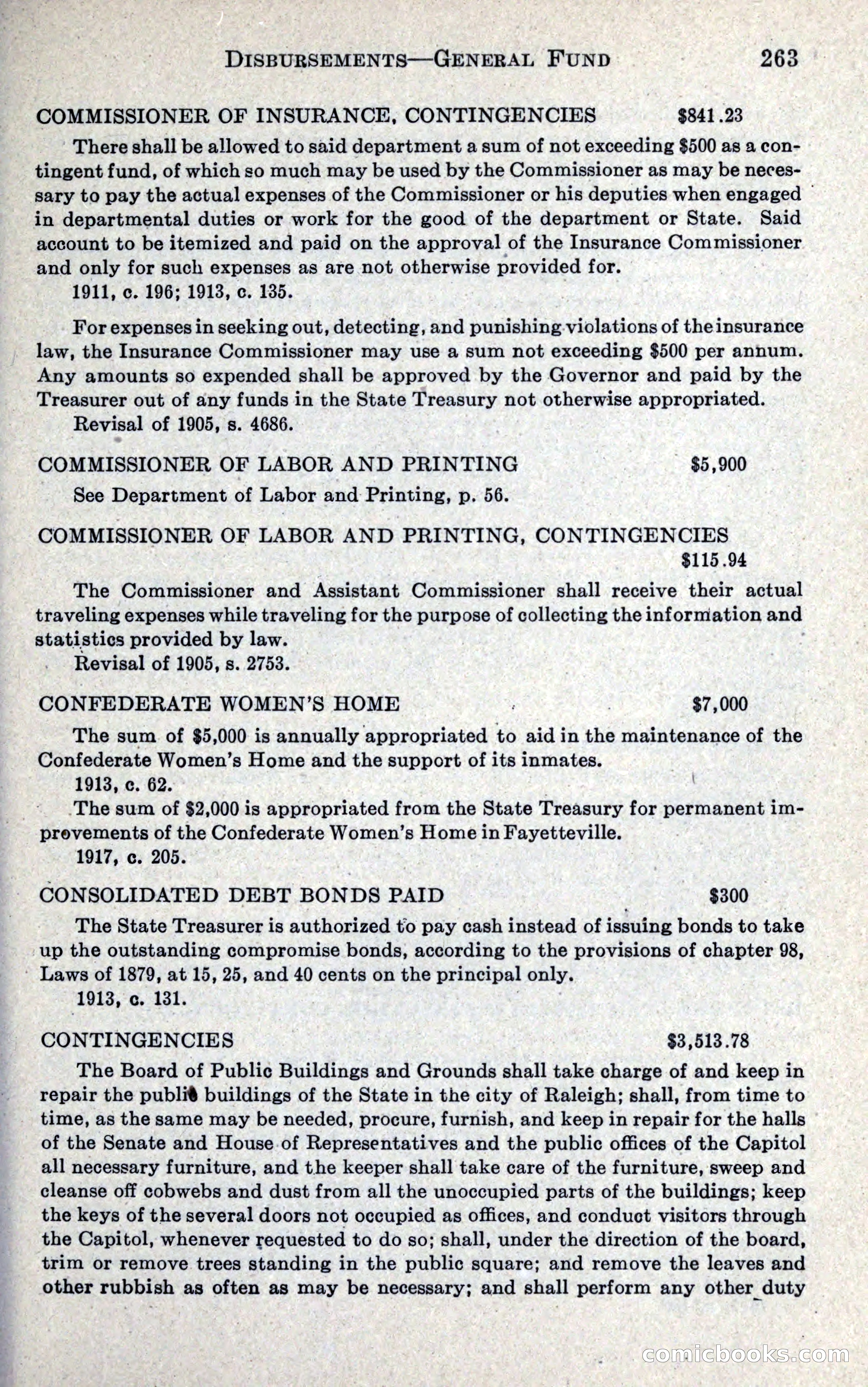 North Carolina Blue Book — page 275 of 327