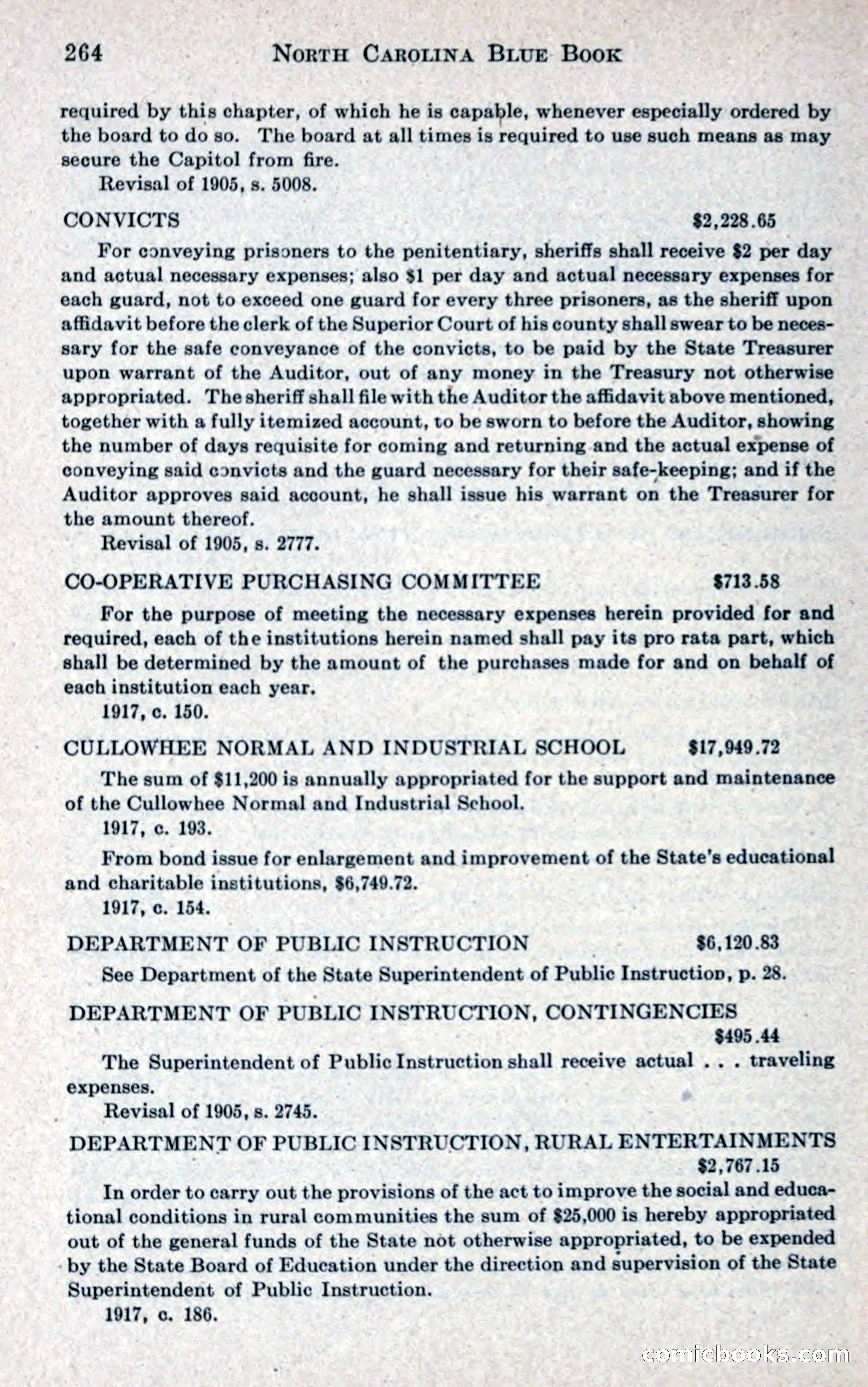 North Carolina Blue Book — page 276 of 327