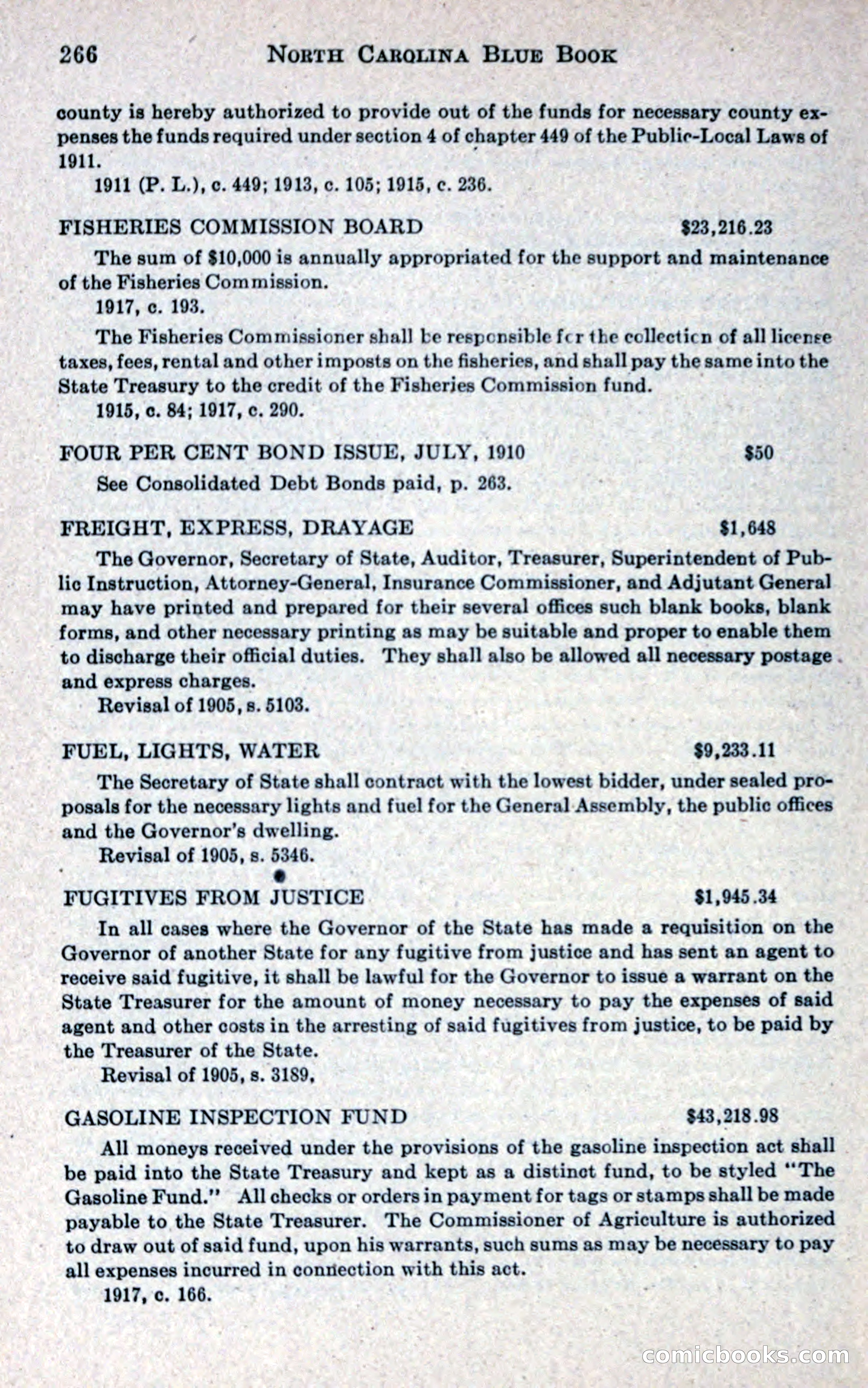 North Carolina Blue Book — page 278 of 327